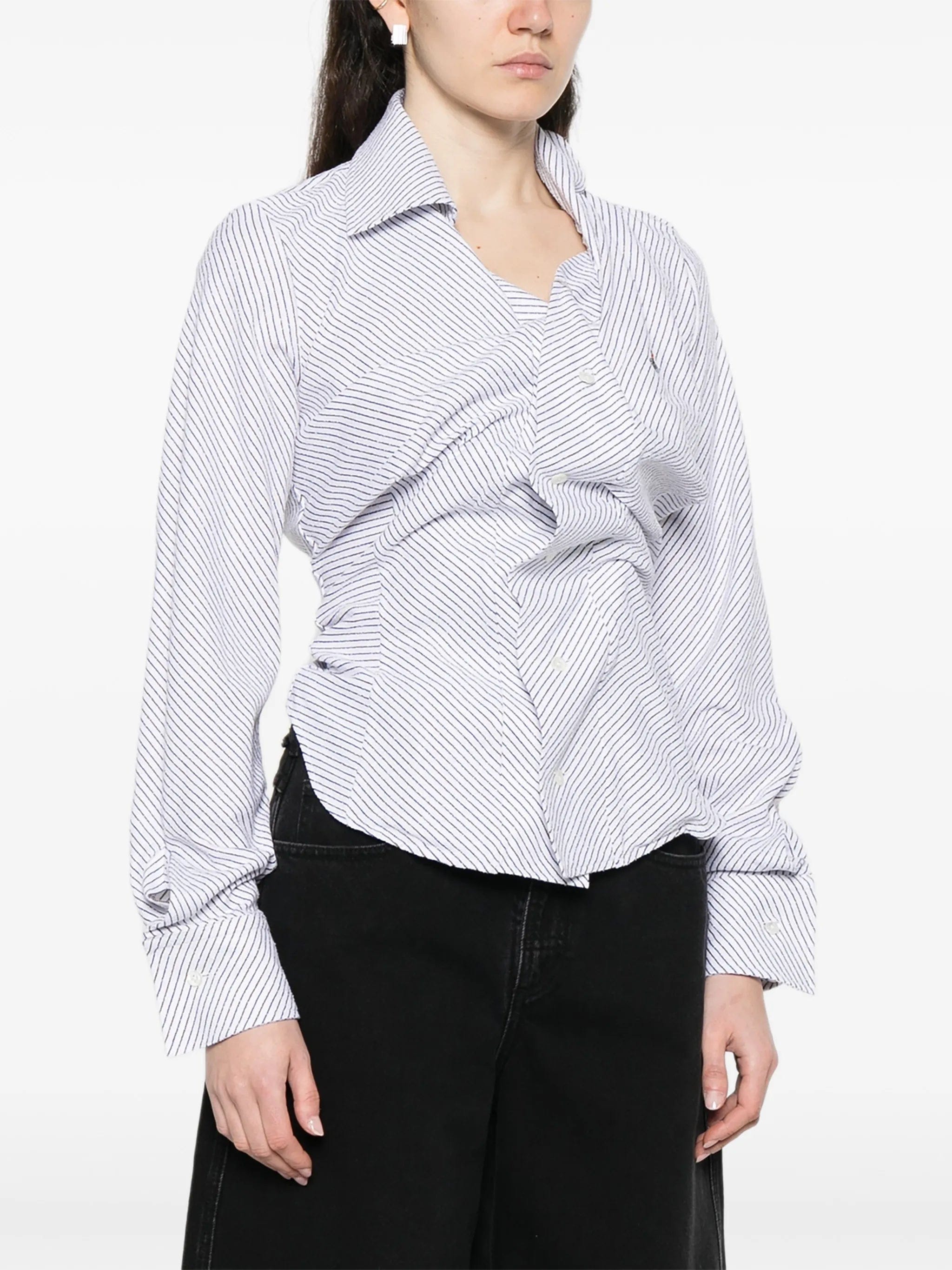 Vivienne Westwood Drunken striped shirt