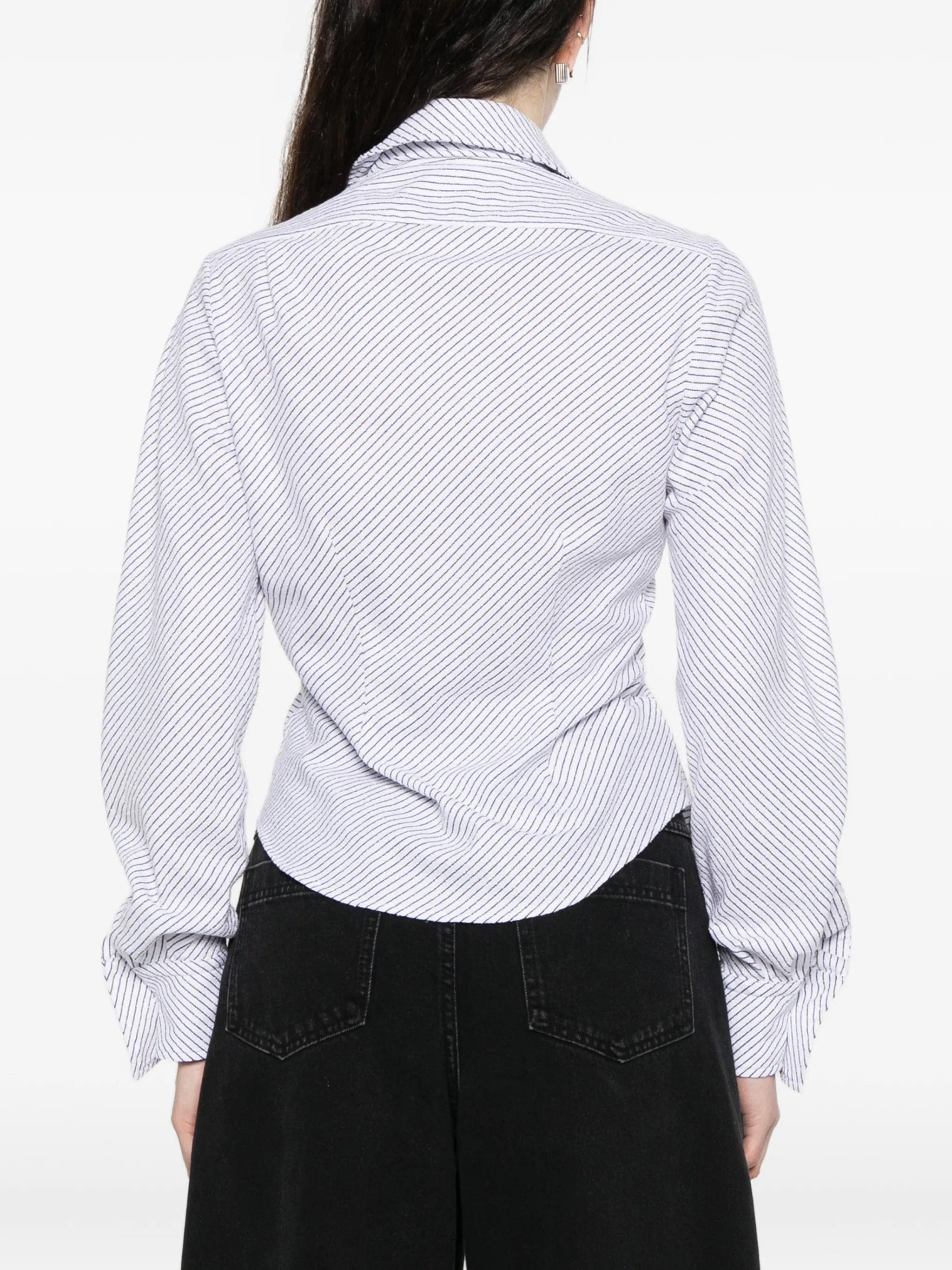 Vivienne Westwood Drunken striped shirt