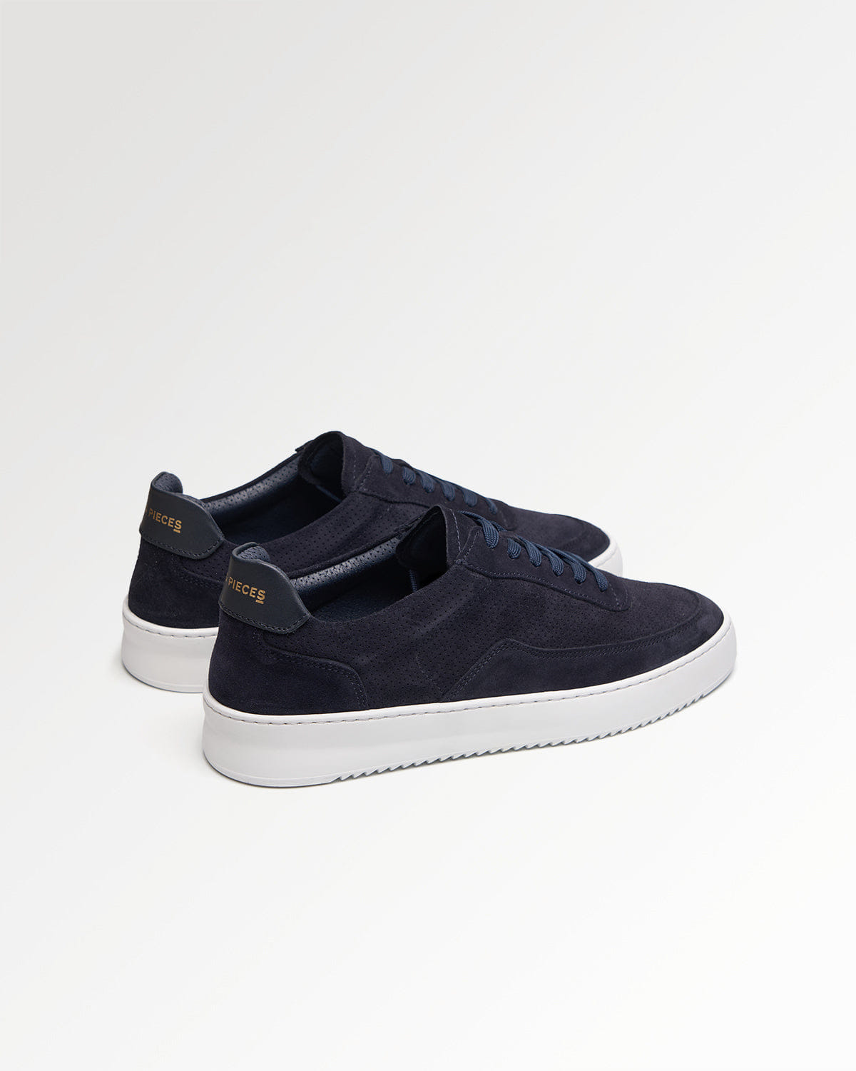 Conventional Mondo Suede Perforated Navy