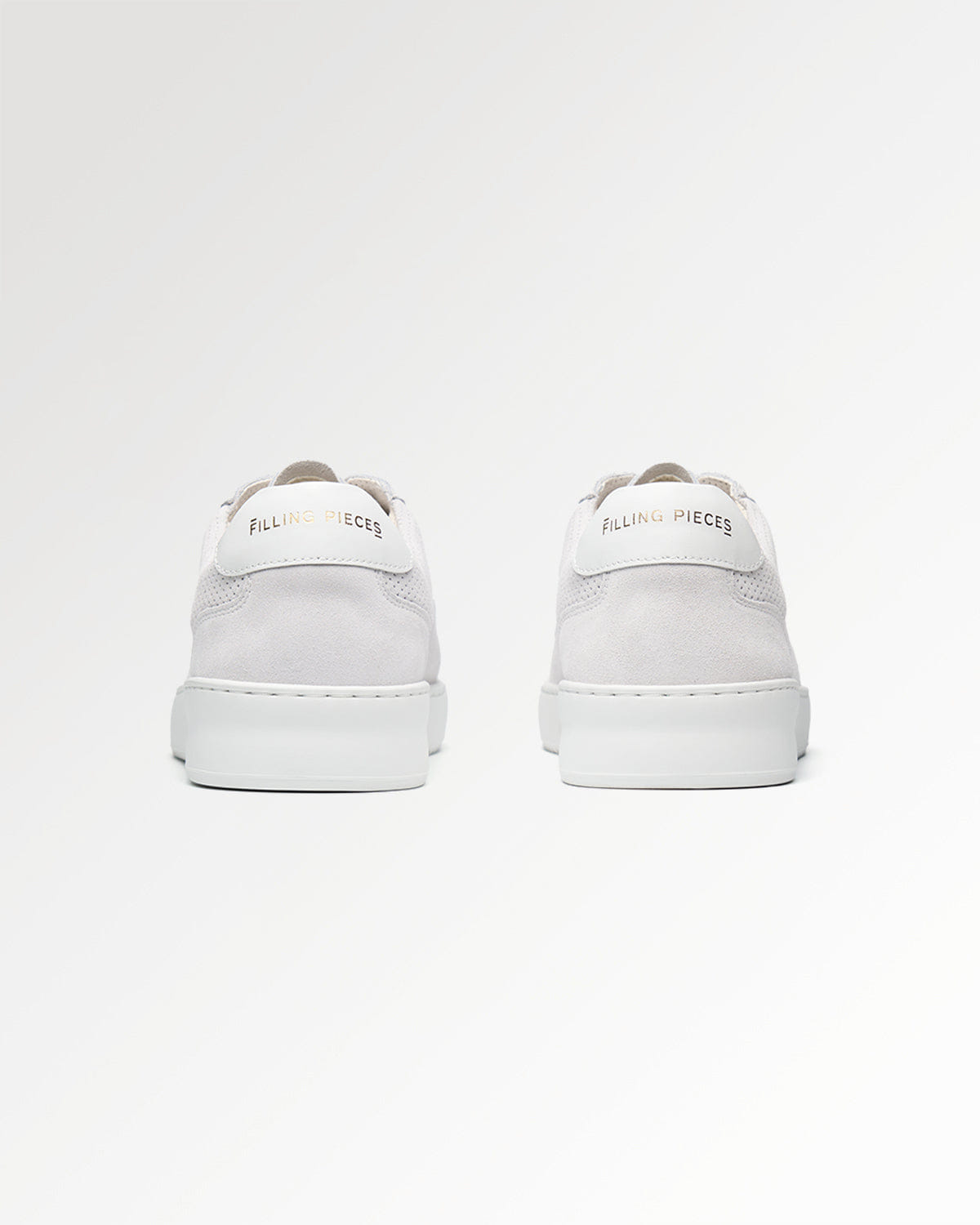 Conventional Mondo Suede Perforated White