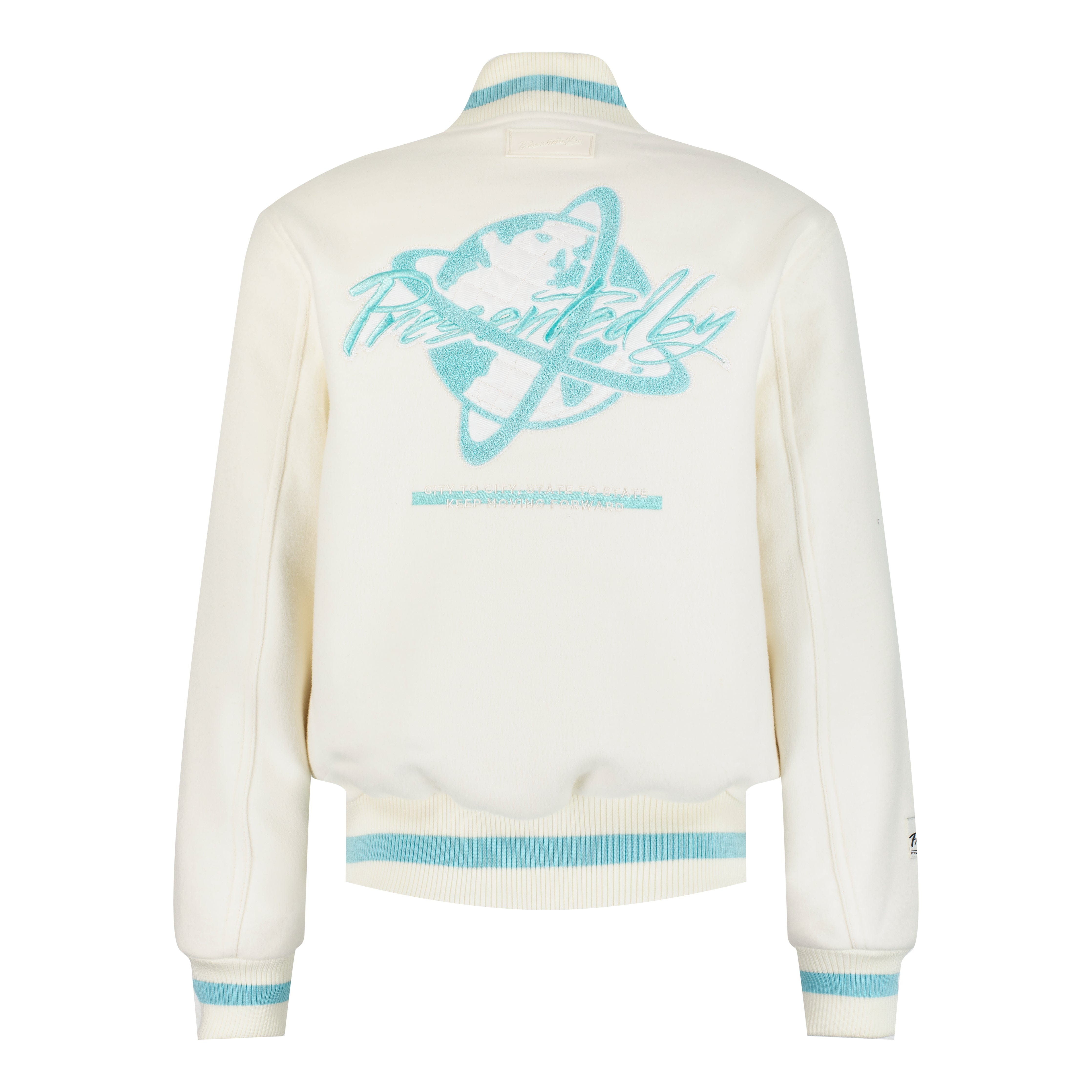 Presentedbyglobal PB Varsity Jacket - Sandstorm