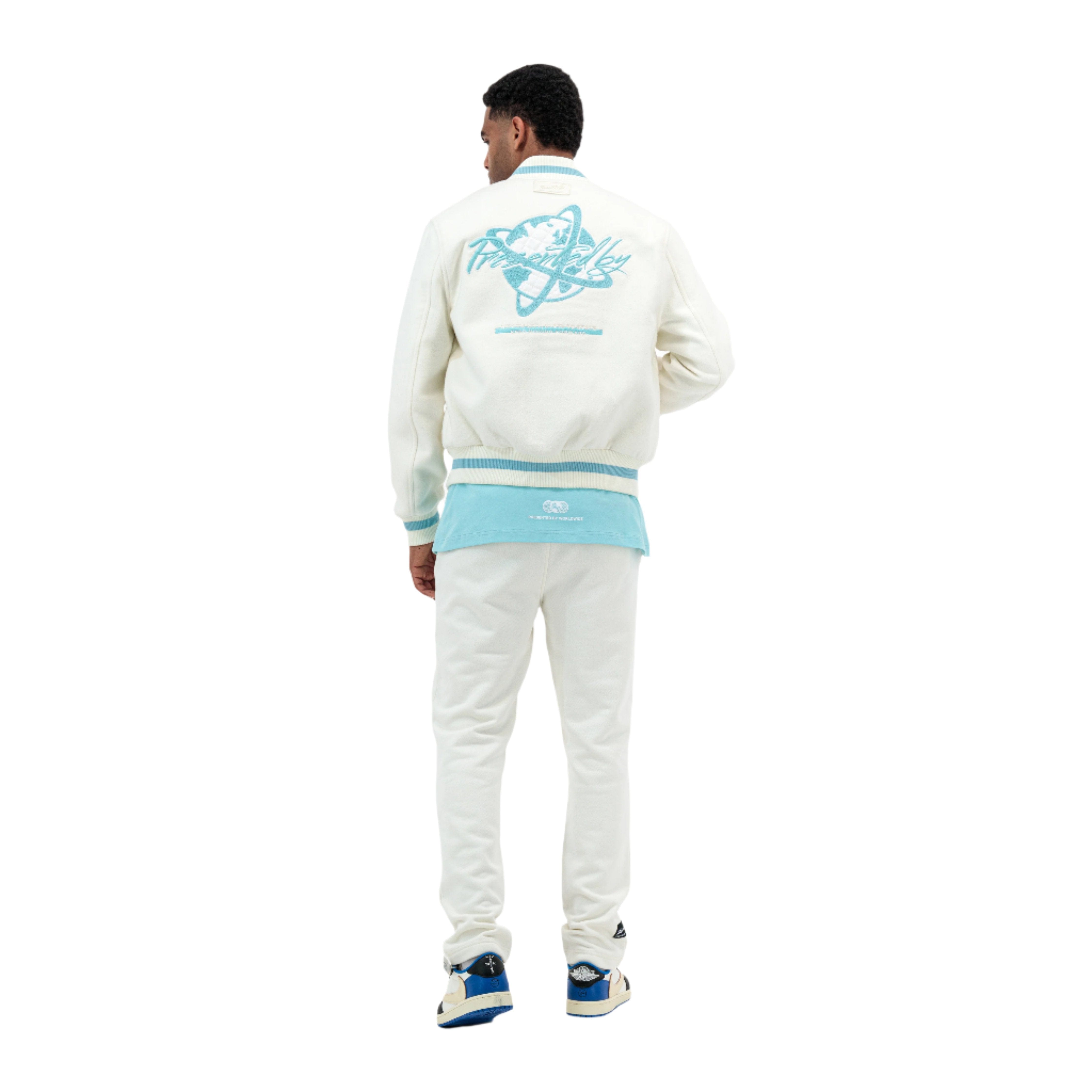 Presentedbyglobal PB Varsity Jacket - Sandstorm