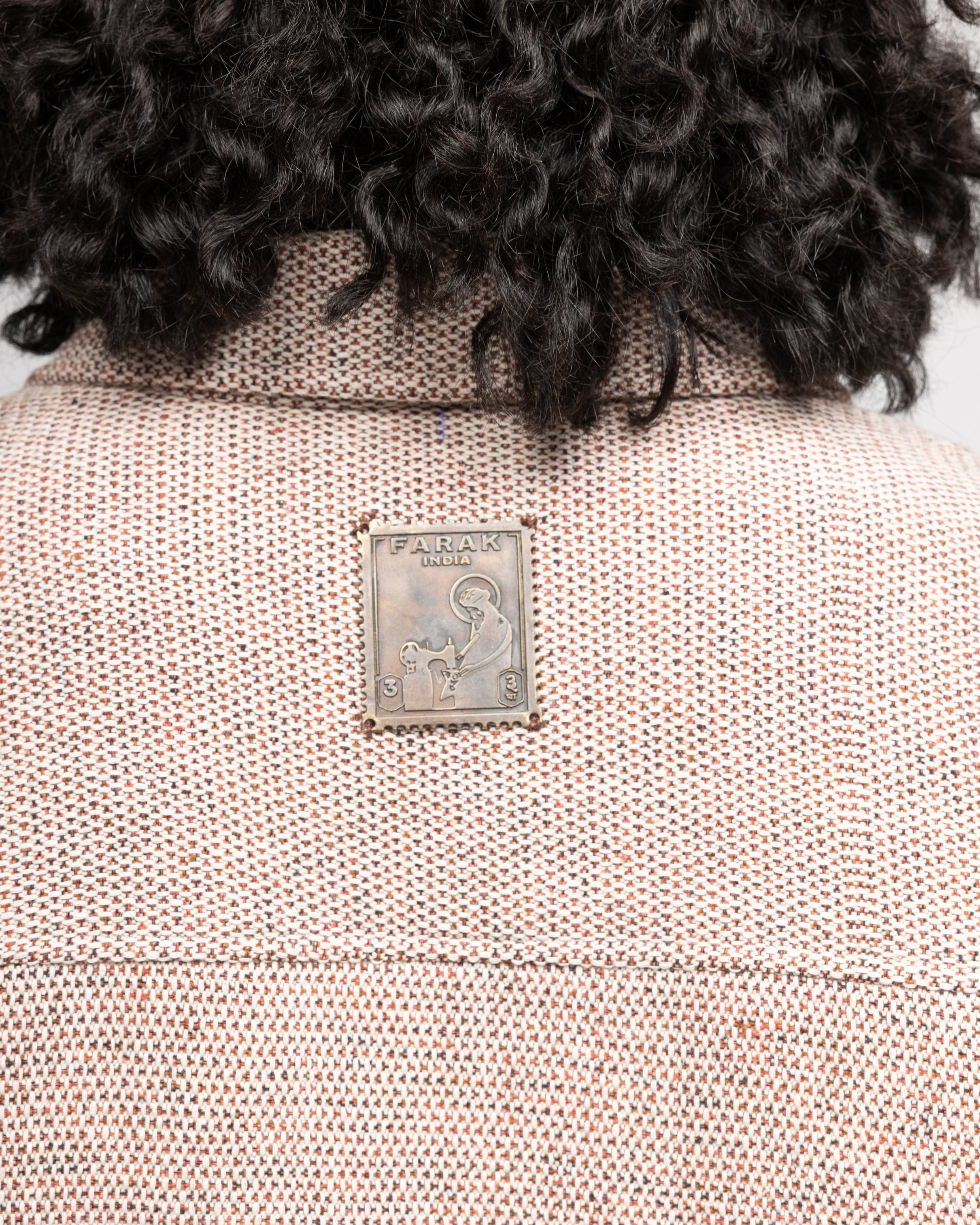 Handmade Organic Yarn Dyed Handwoven - Jacket