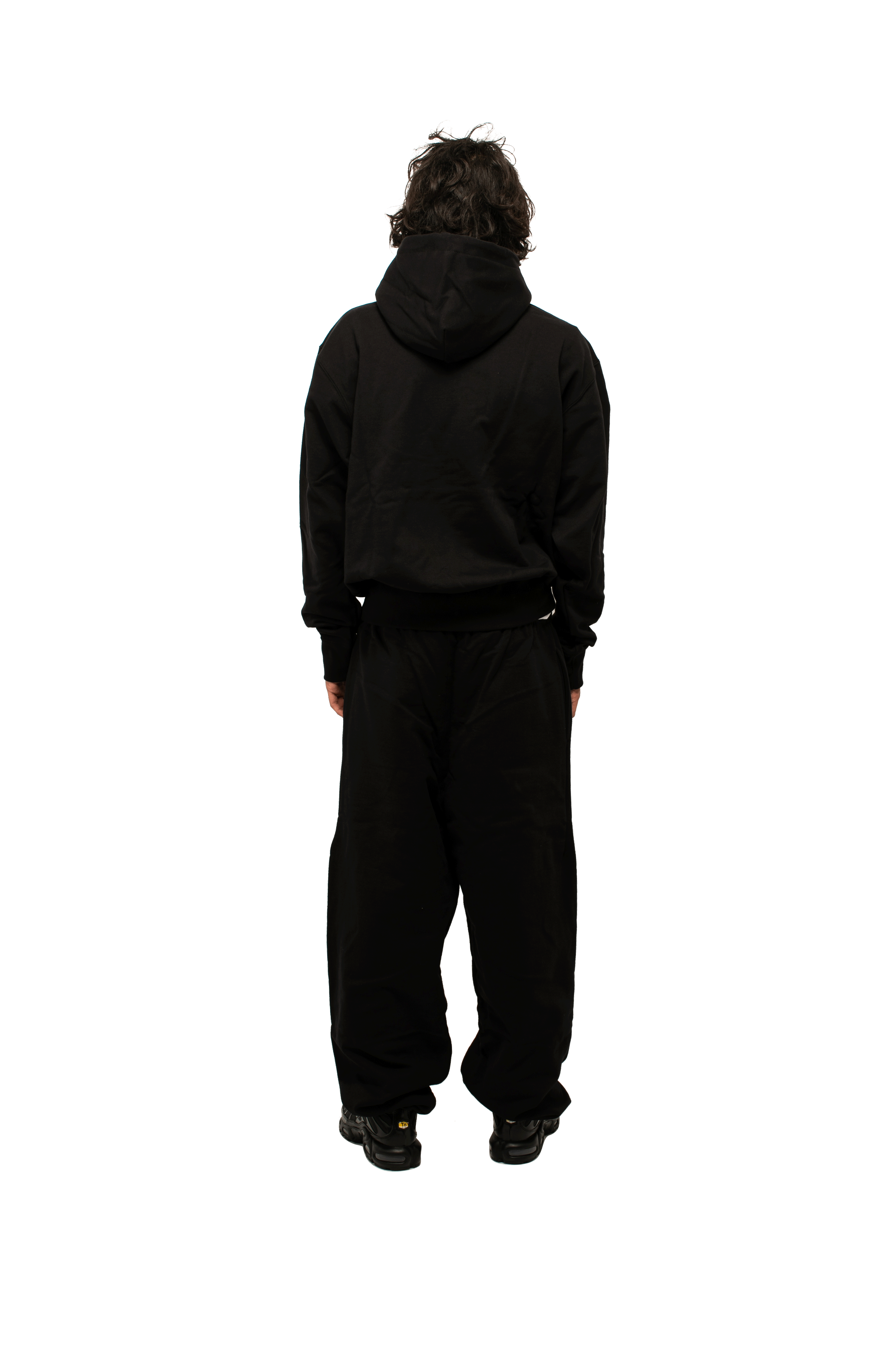 Logo Sparkle Logo Hoodie