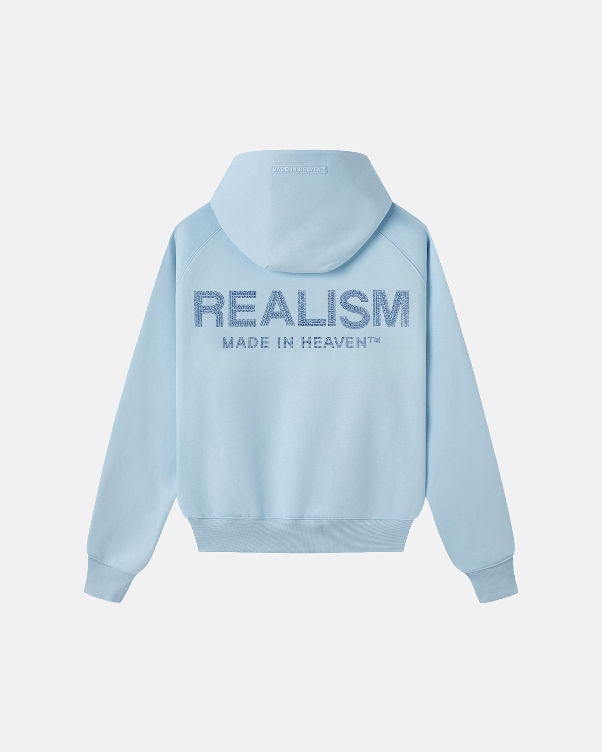 Realism SSS REALISM GLIMMER LOGO HOODIE POWDER BLUE