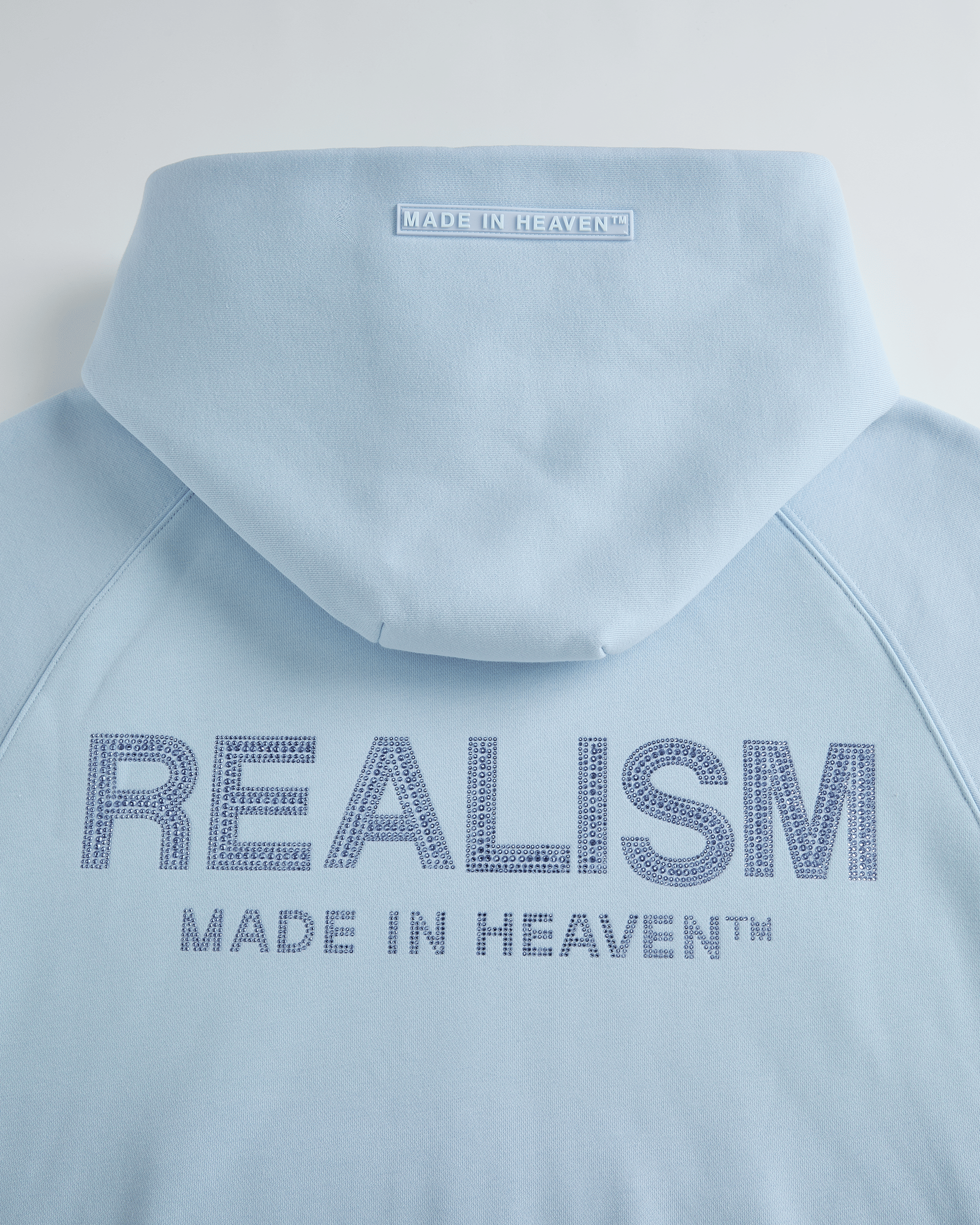 Realism SSS REALISM GLIMMER LOGO HOODIE POWDER BLUE