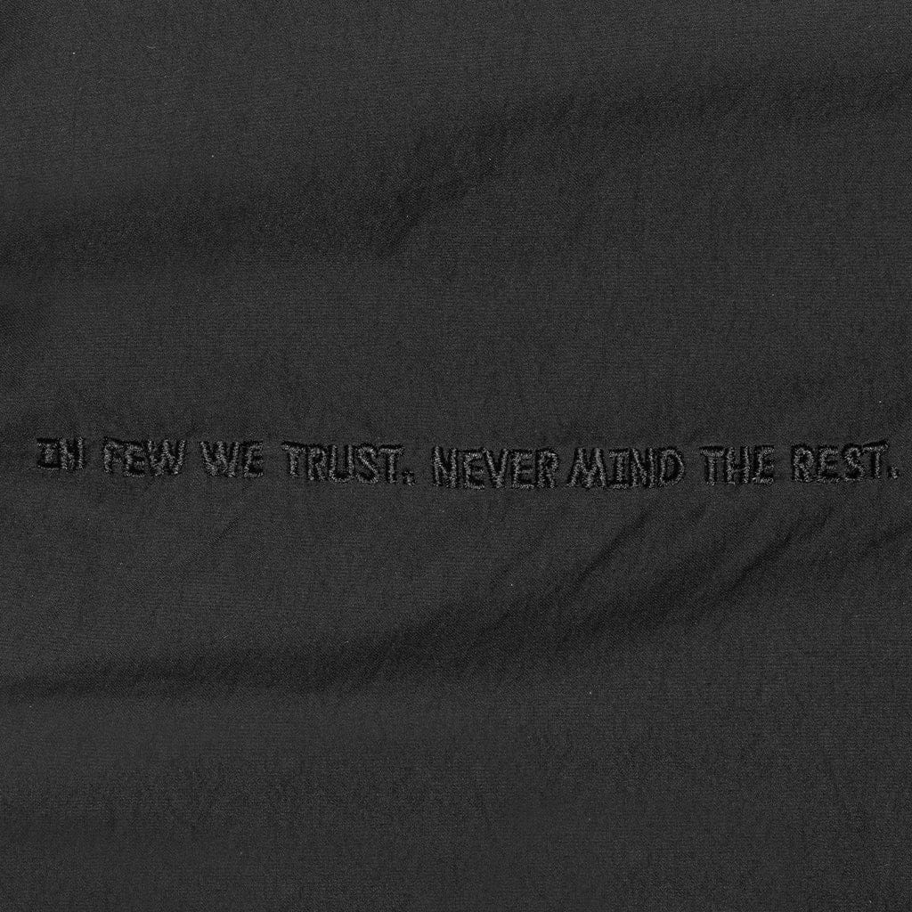 REVERSIBLE amongst few - Reversible & Foldable Jacket (Black)