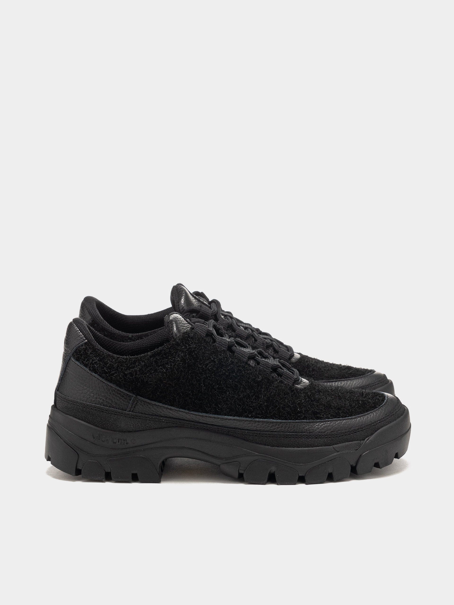 HAVEN / TARVAS Easy Hiker Hairy Suede Black