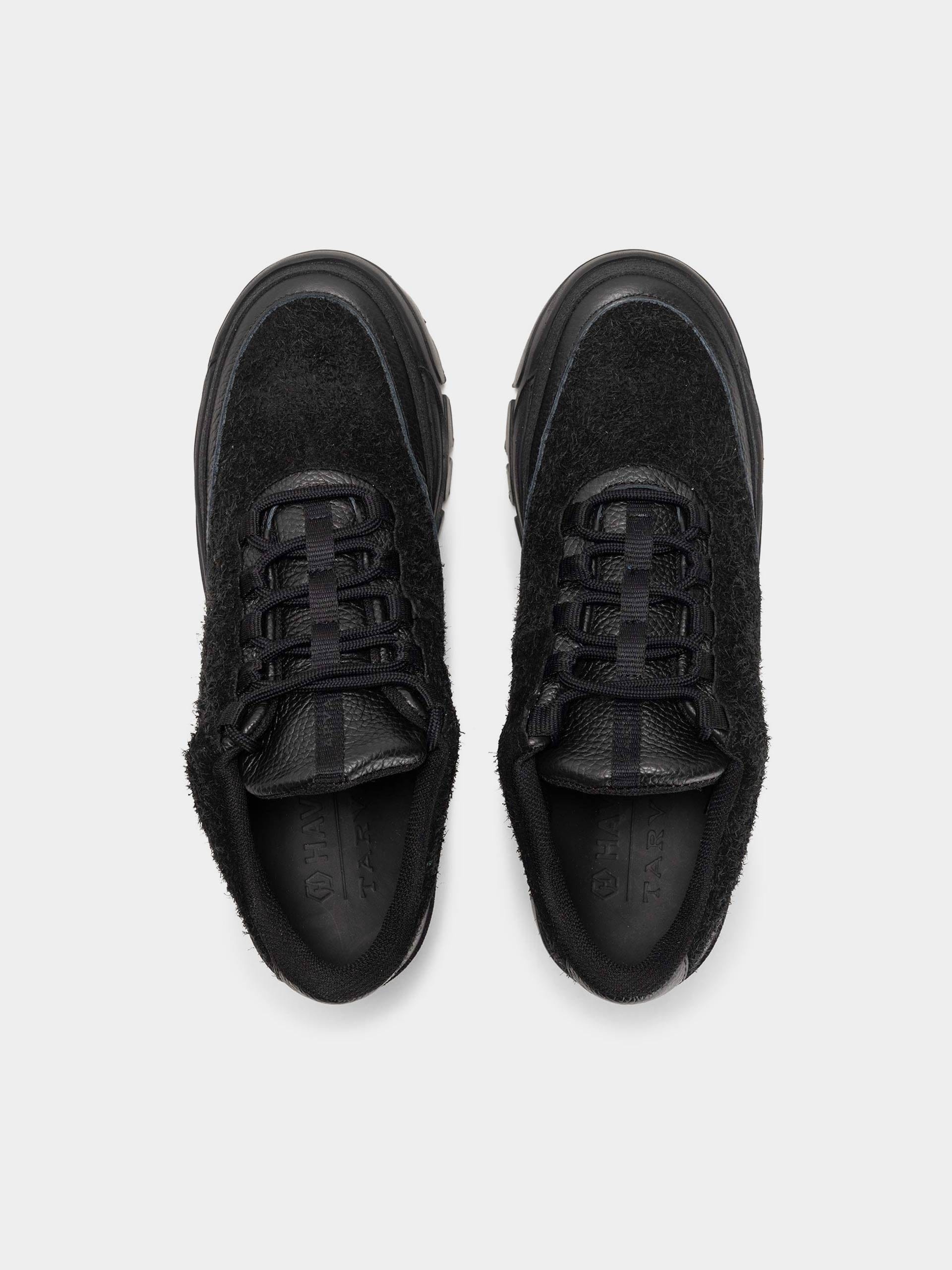 HAVEN / TARVAS Easy Hiker Hairy Suede Black