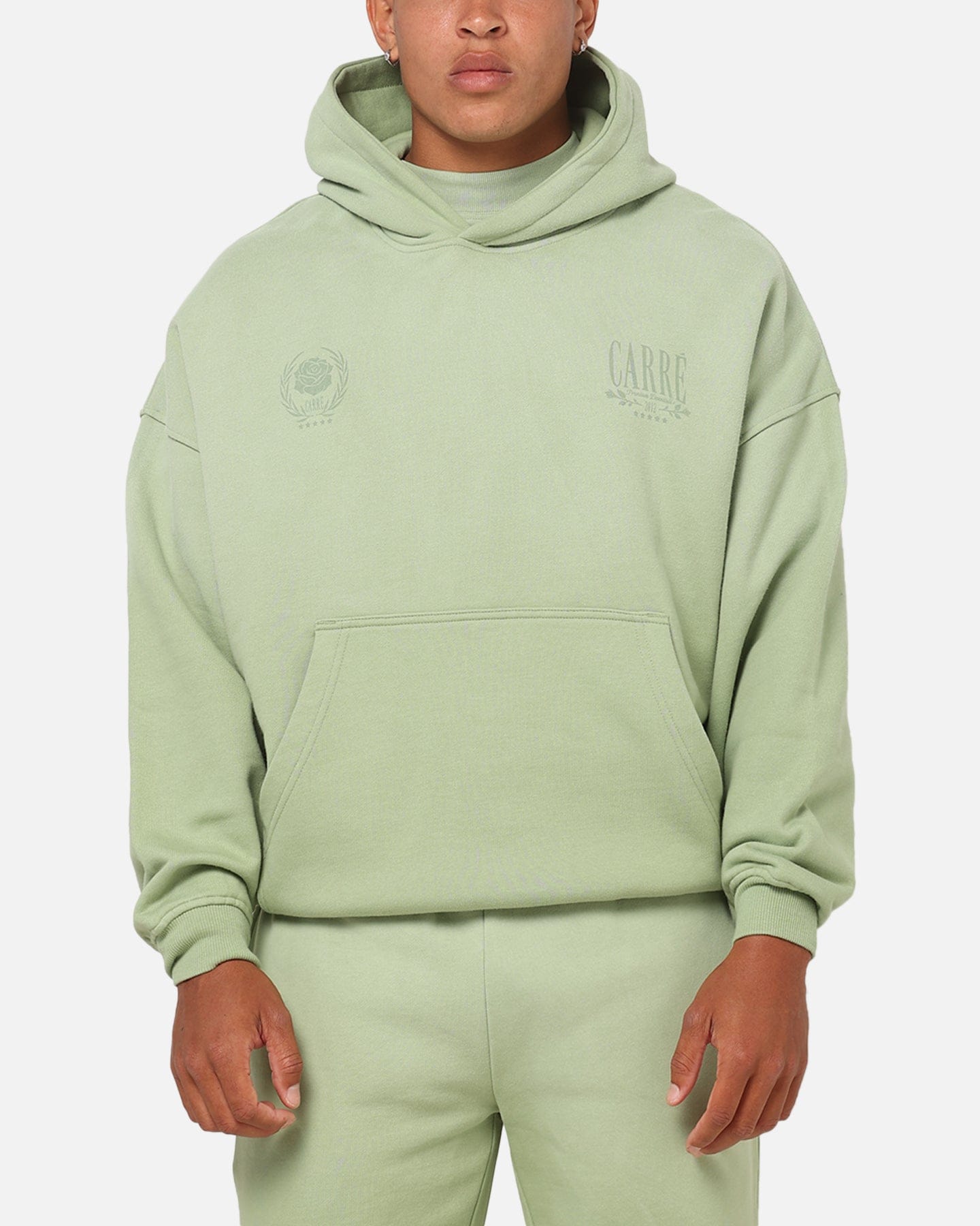 Carre Premium Essentials Hoodie Sage