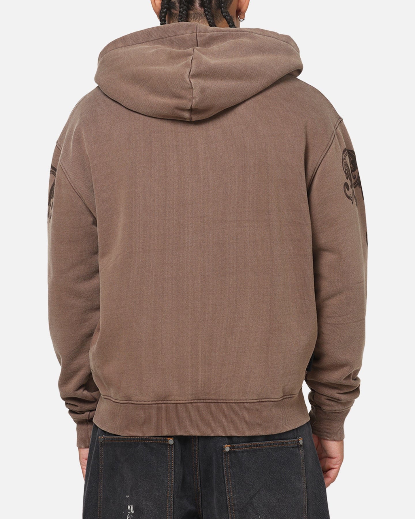 Saint Morta Baroque Zip Hoodie Pigment Washed