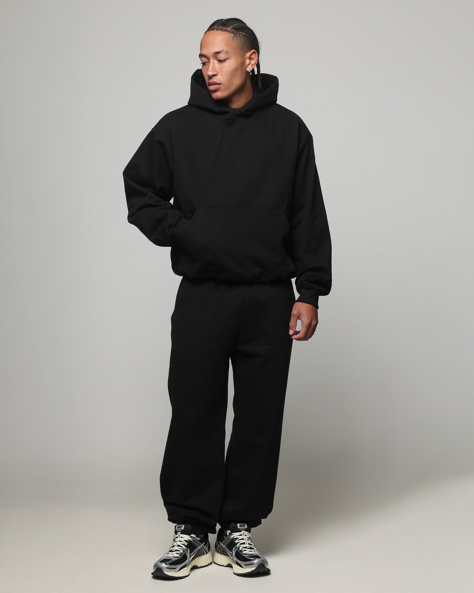 American Thrift Pullover Hoodie Black