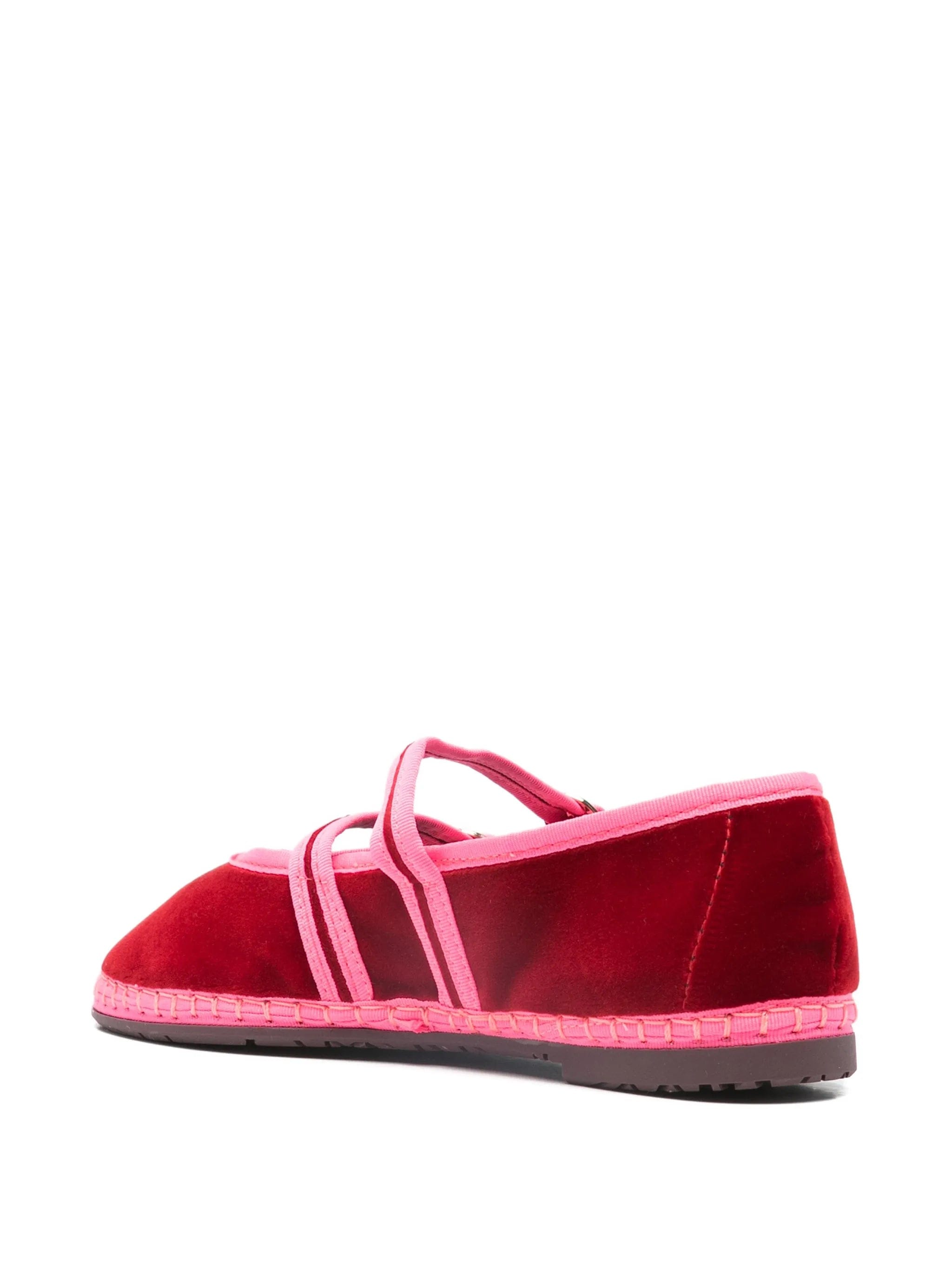Flabelus Claire double - strap ballet flats