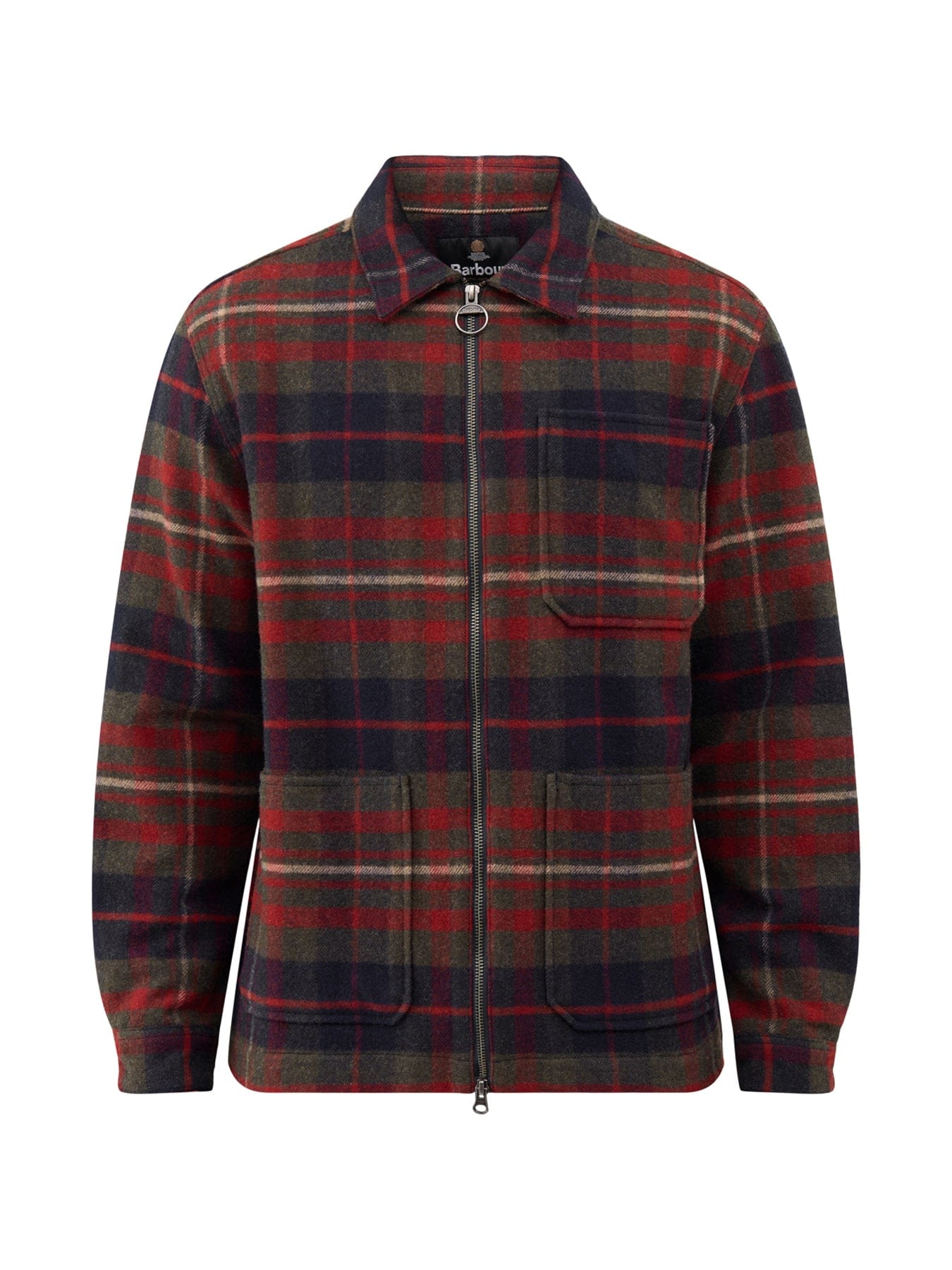 Barbour Lifestyle Southview Checked Wool Overshirt Multi