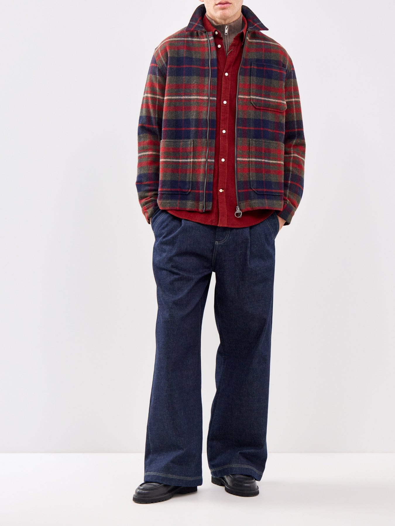 Barbour Lifestyle Southview Checked Wool Overshirt Multi