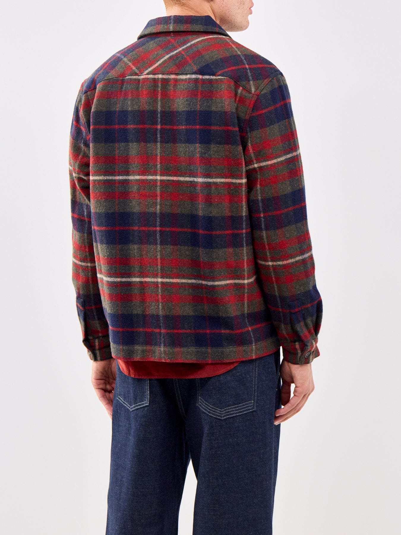 Barbour Lifestyle Southview Checked Wool Overshirt Multi