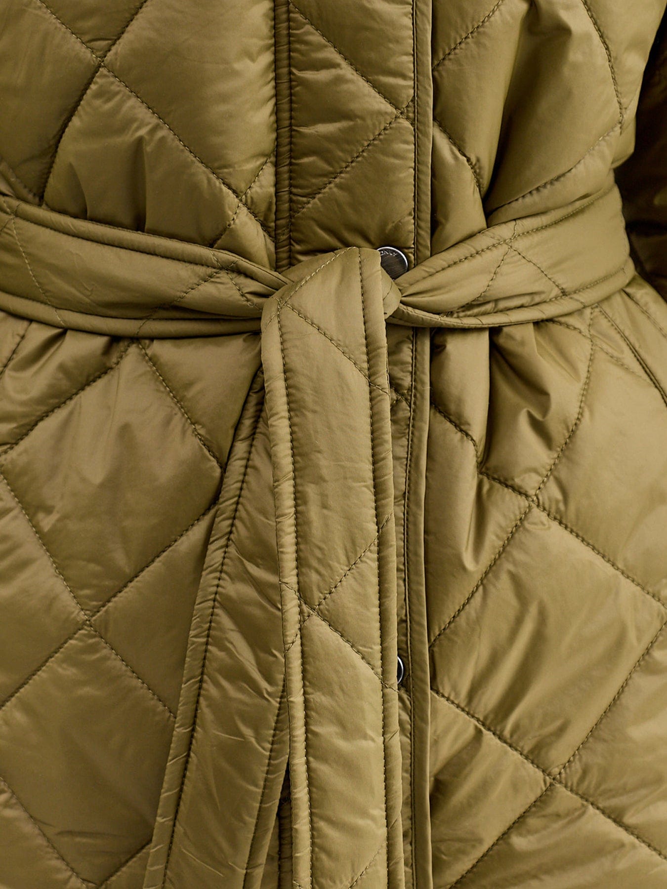 ONLY Tahia Cord Mix Quilted Jacket Green