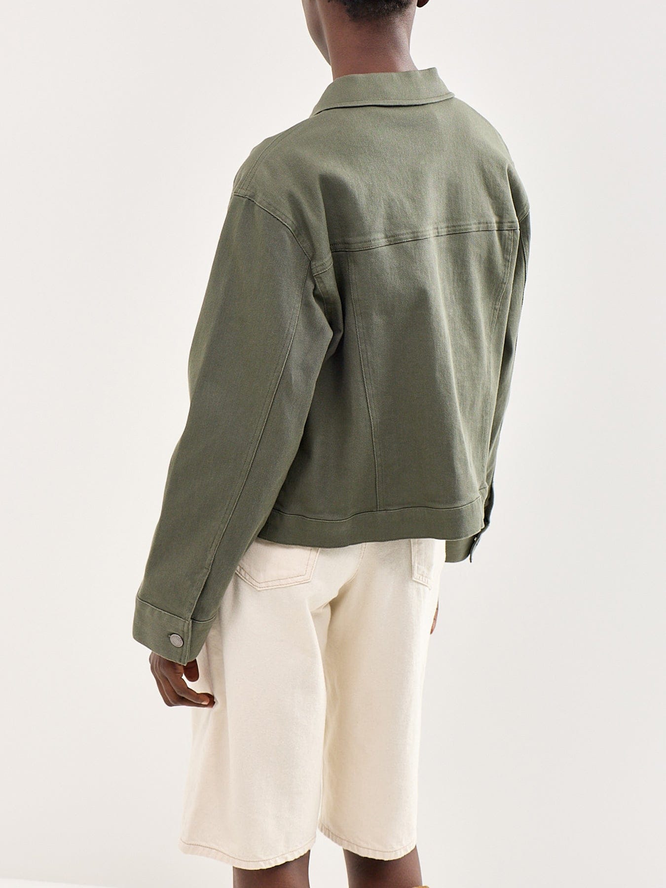 Soya Concept Bess Trucker Jacket Khaki