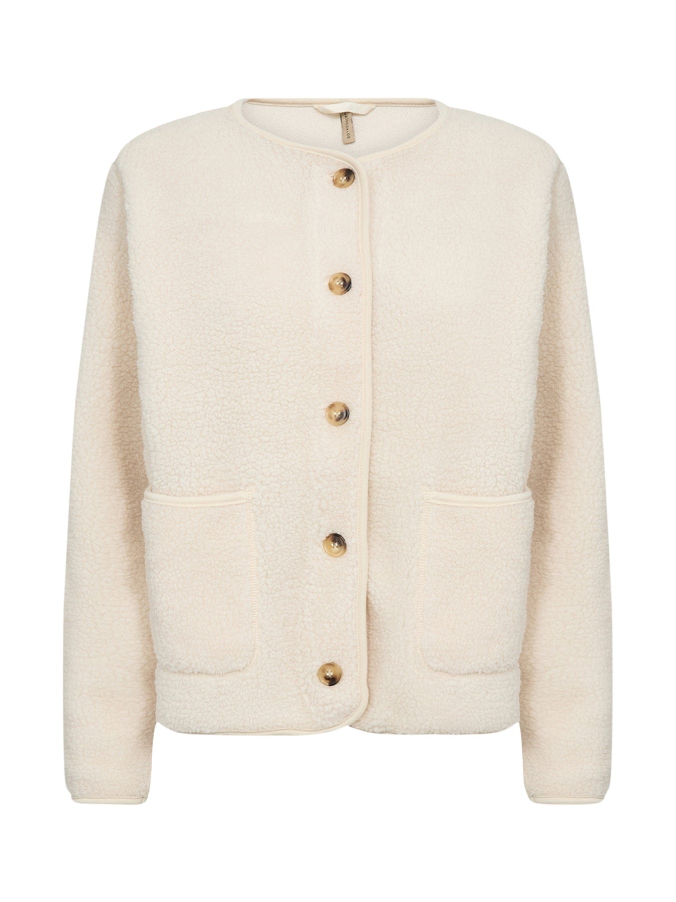 Soya Concept Onyx Teddy Jacket Cream