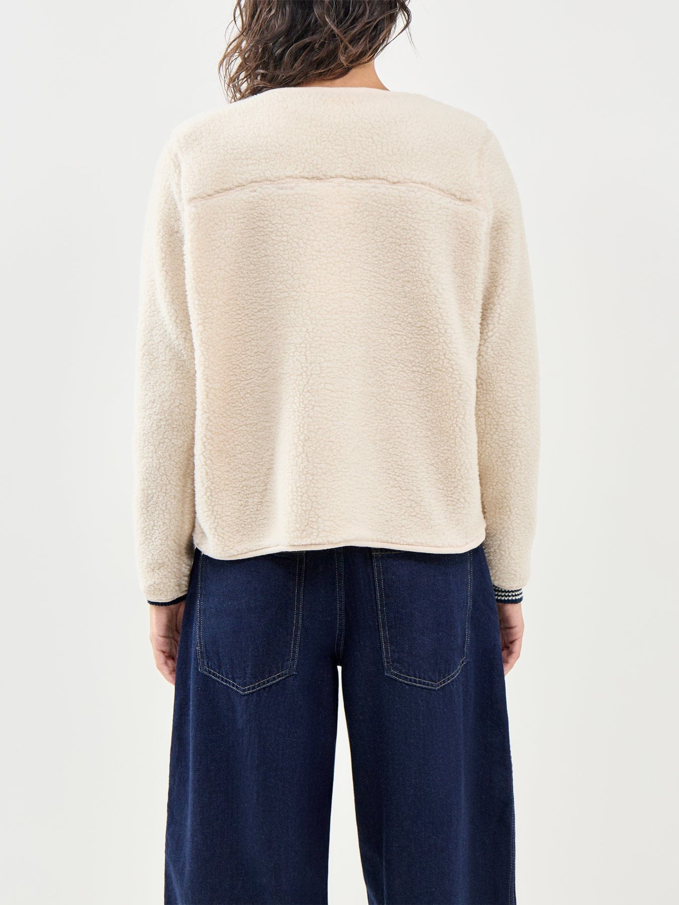 Soya Concept Onyx Teddy Jacket Cream