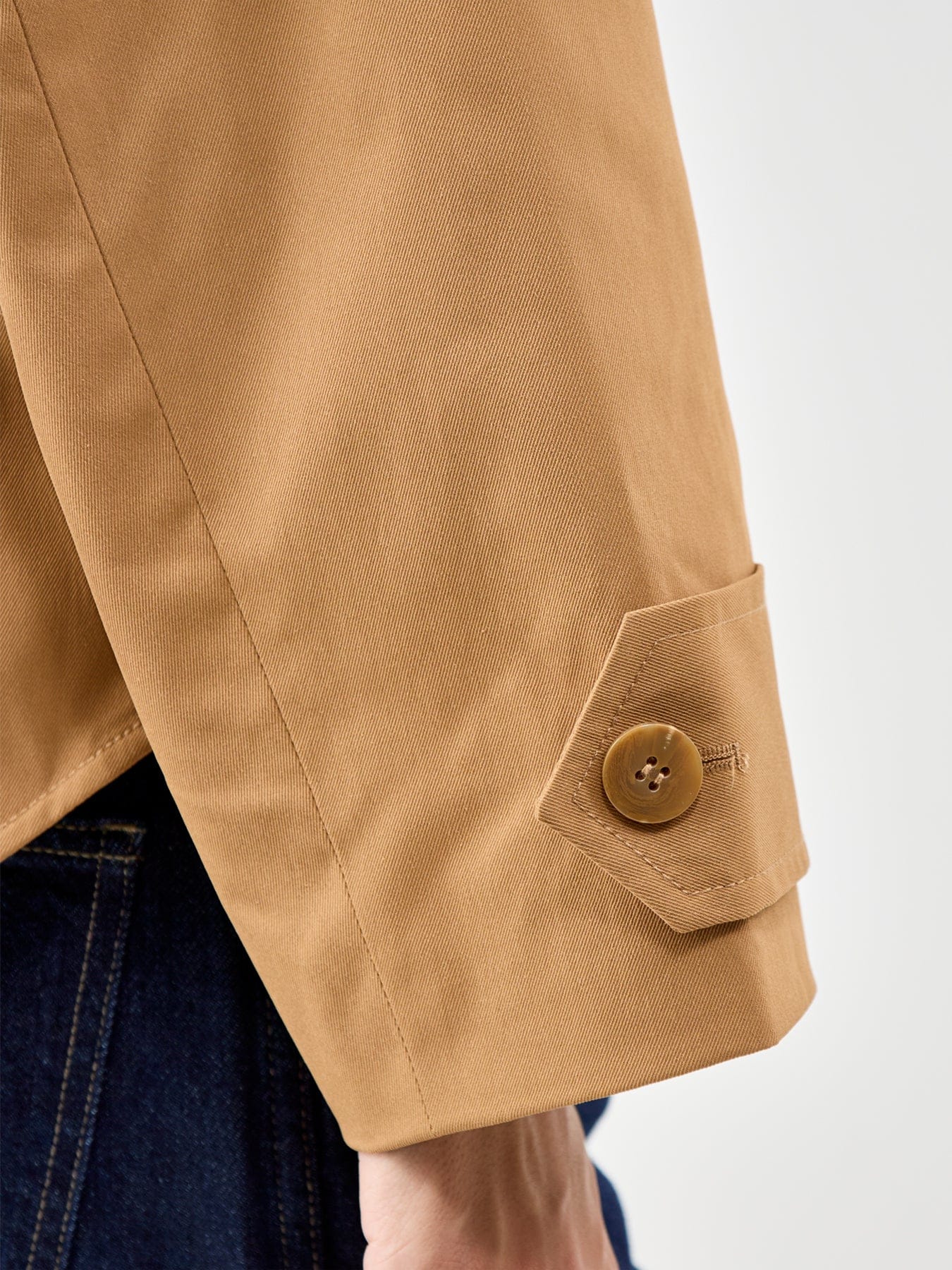 ONLY Orchid Life Shacket Brown