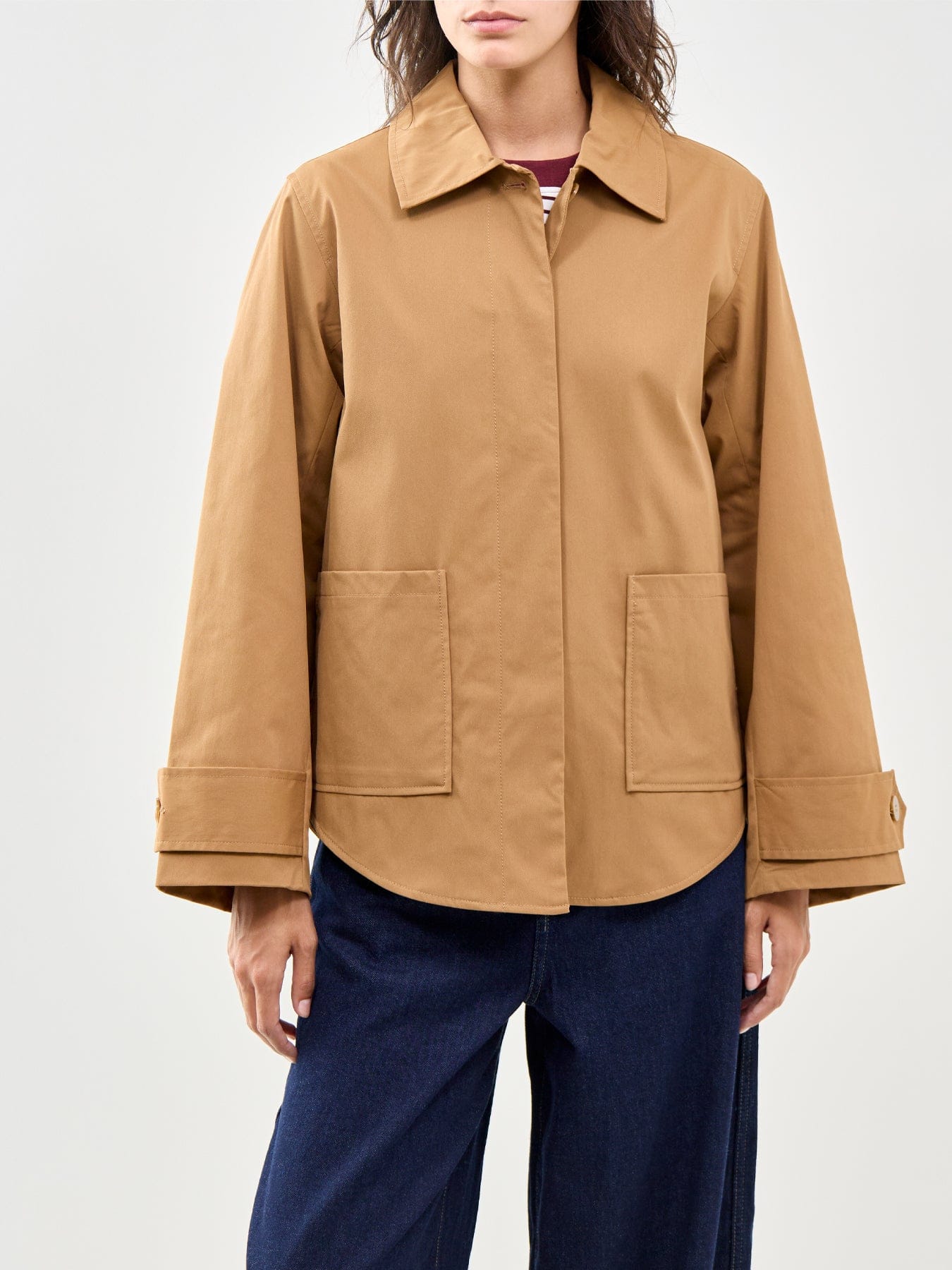 ONLY Orchid Life Shacket Brown