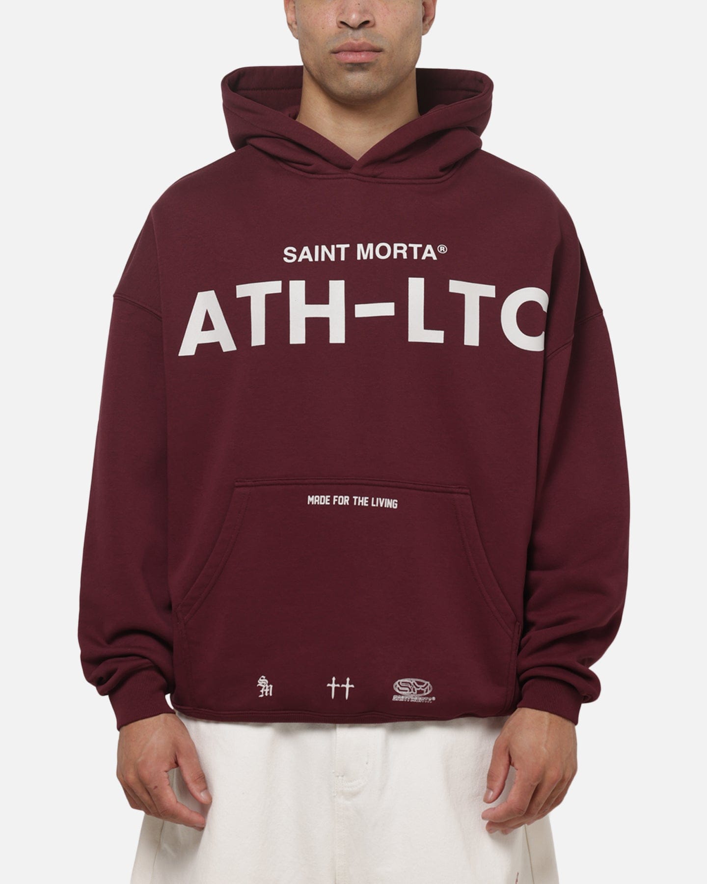 Saint Morta Athltc Hoodie Pigment Washed