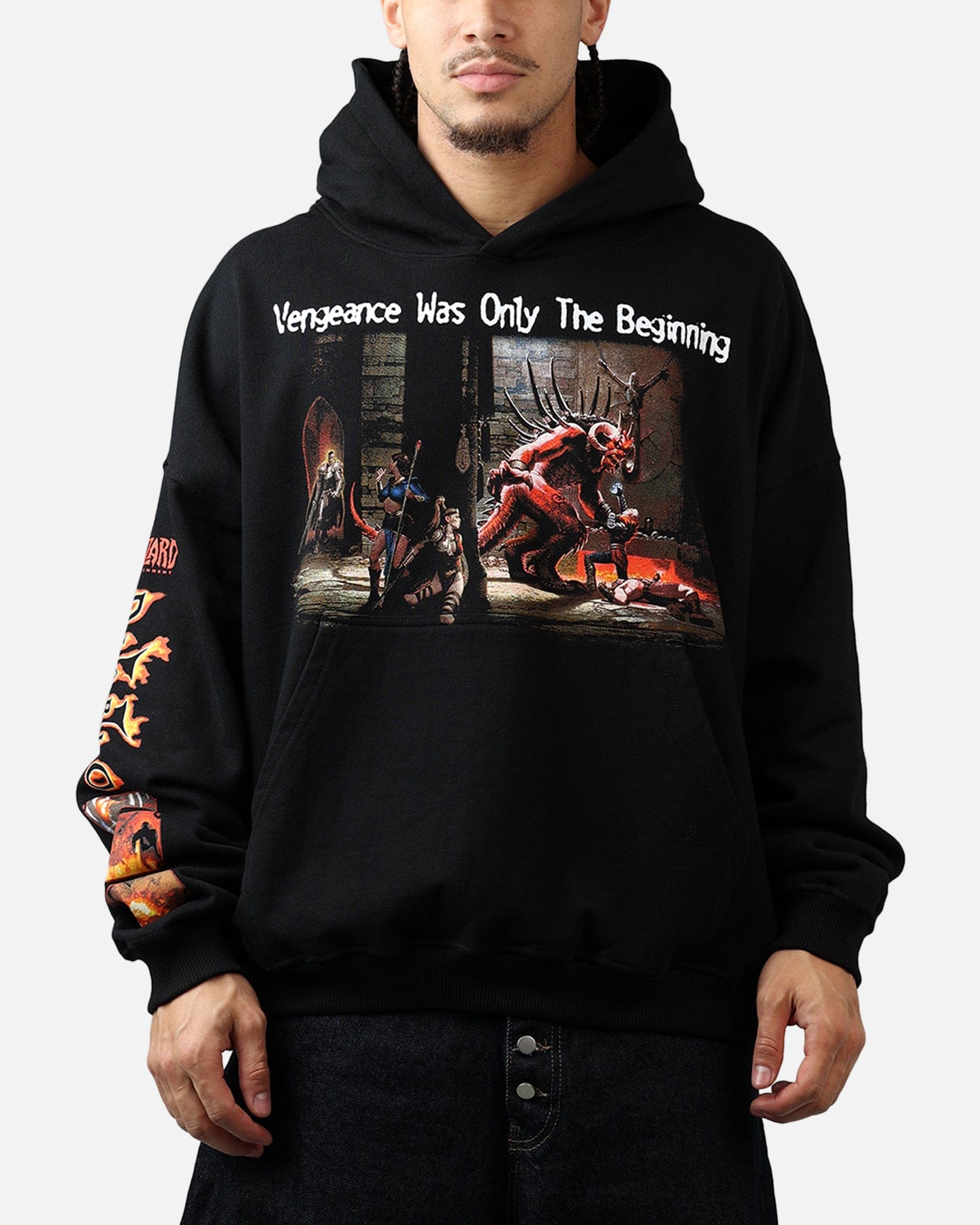 73studio x Diablo IV Vengeance Hoodie Black