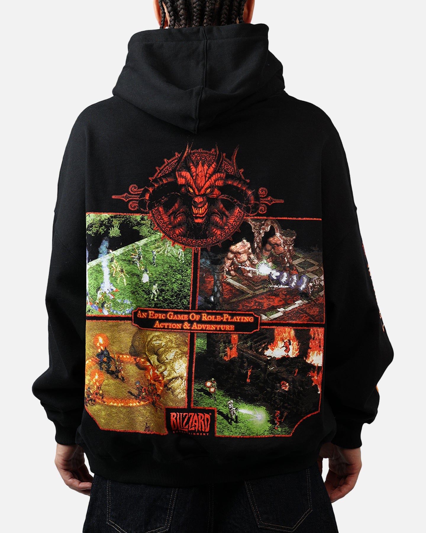 73studio x Diablo IV Vengeance Hoodie Black
