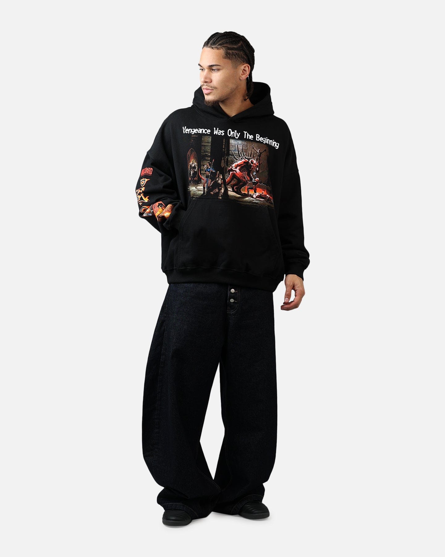 73studio x Diablo IV Vengeance Hoodie Black