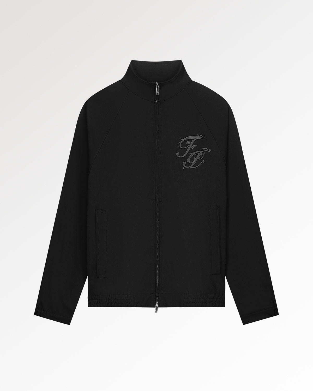 Trend Maven Track Jacket Raglan Black