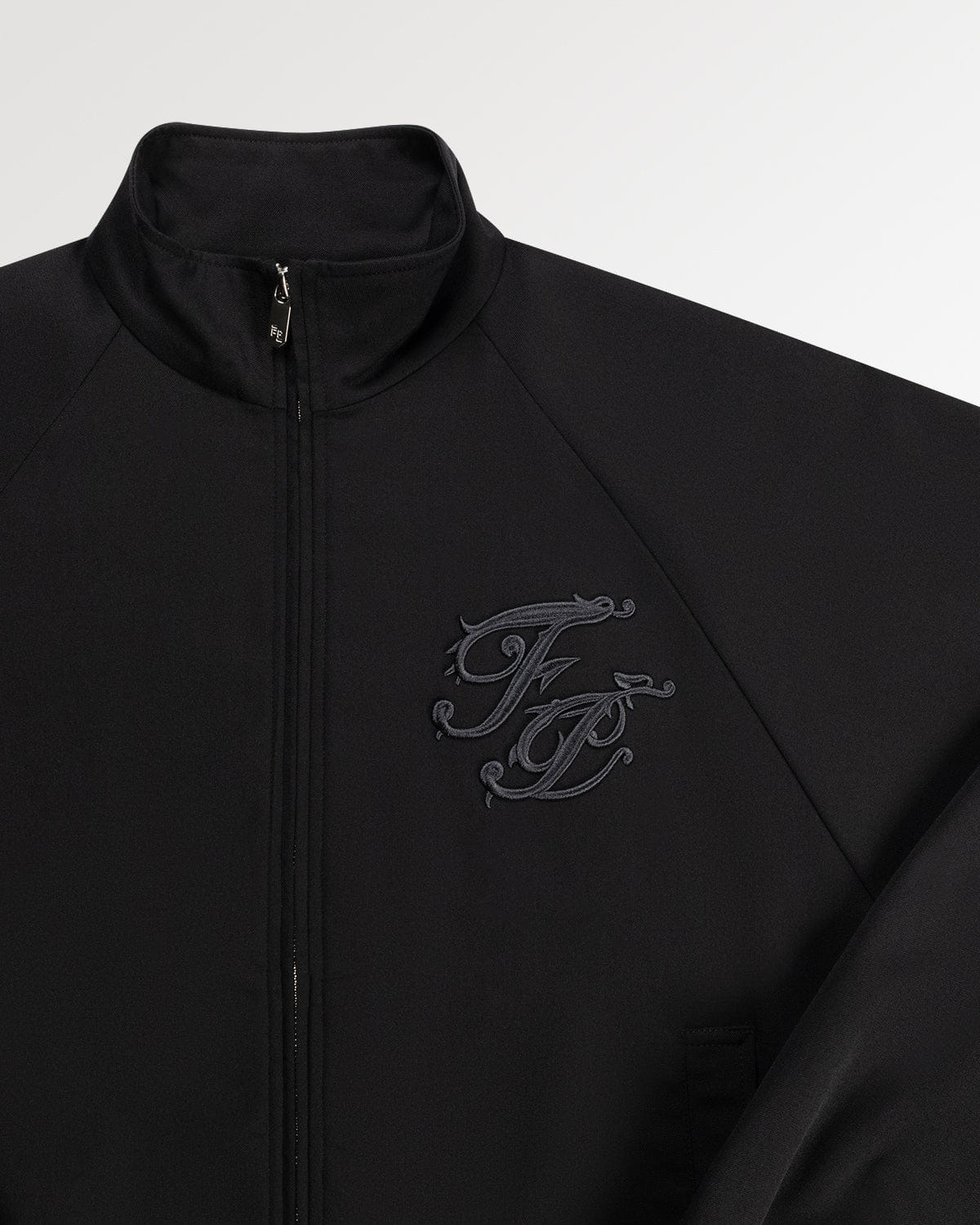 Trend Maven Track Jacket Raglan Black