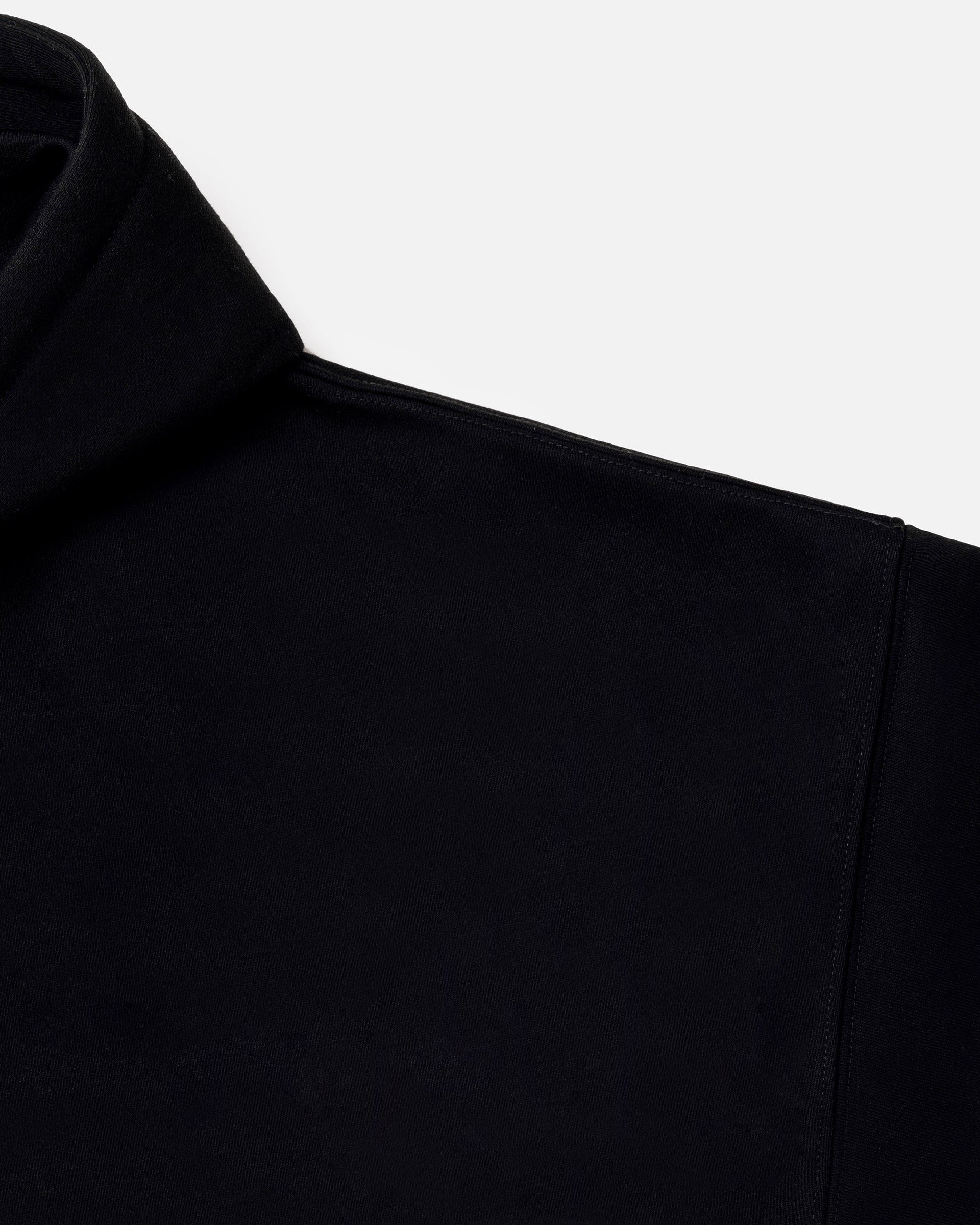 Realism SSS REALISM CORE BASICS ZIP HOODIE V2 BLACK