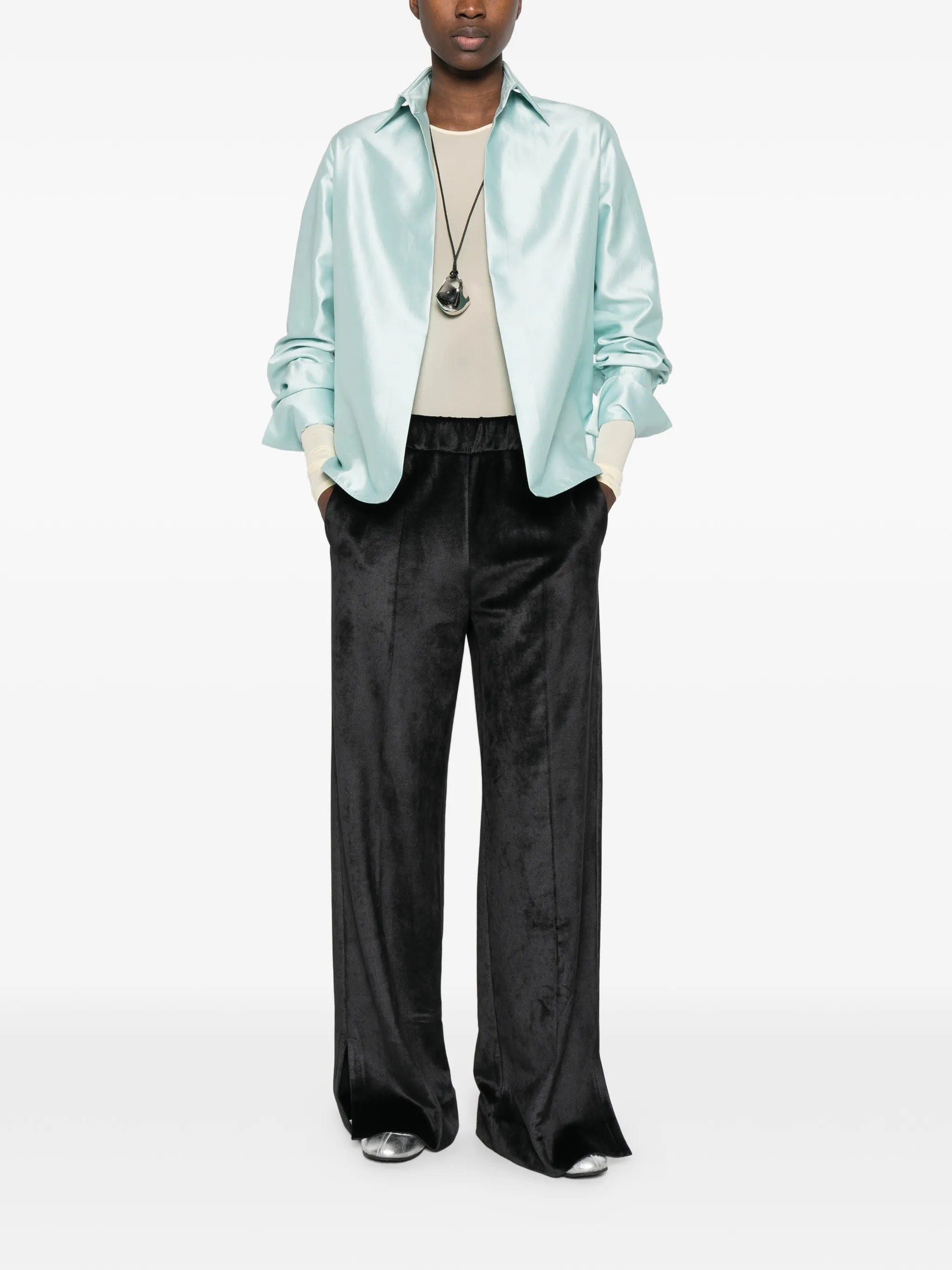 Jil Sander velvet trousers