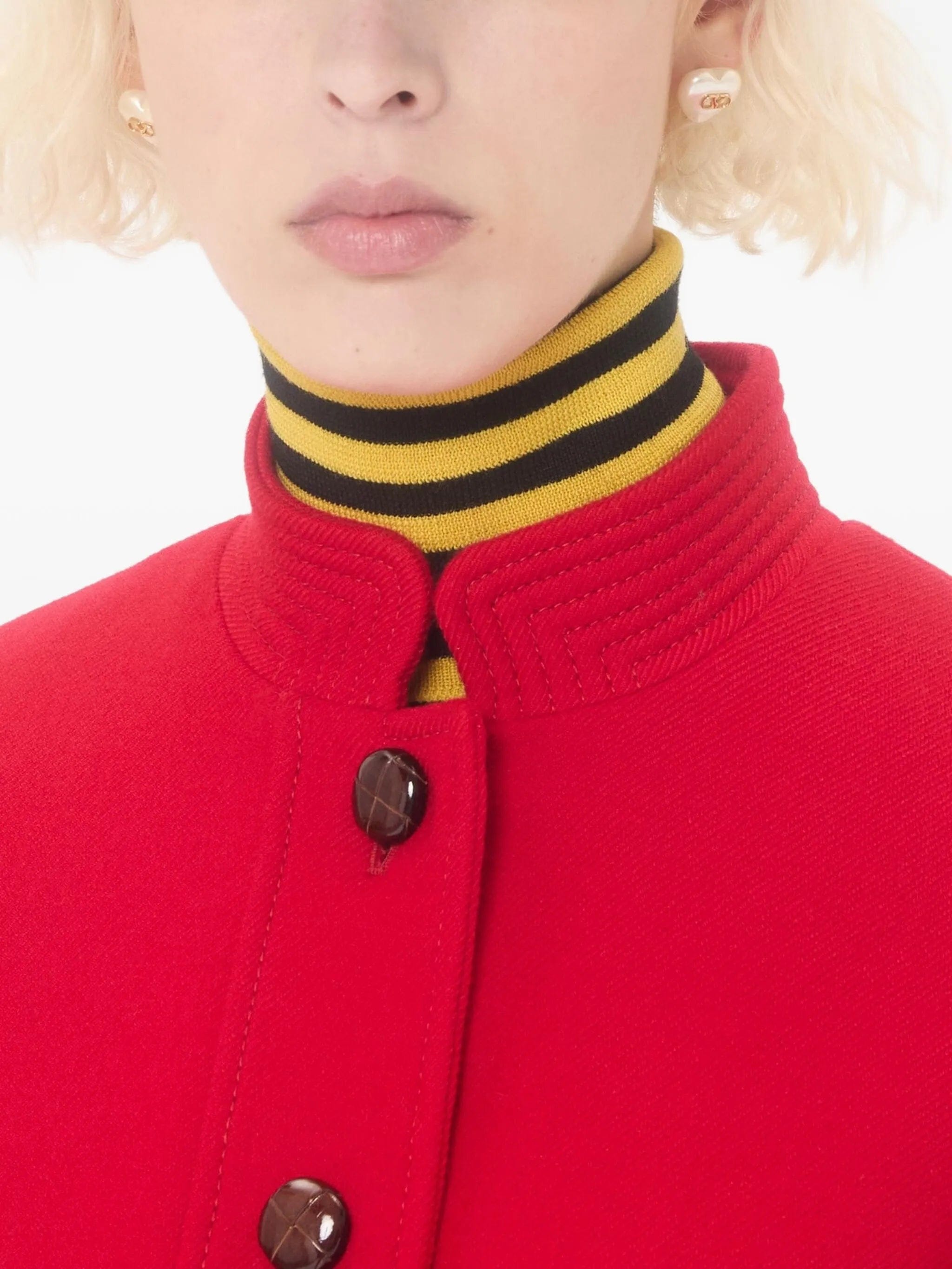 Valentino Garavani heart logo earrings