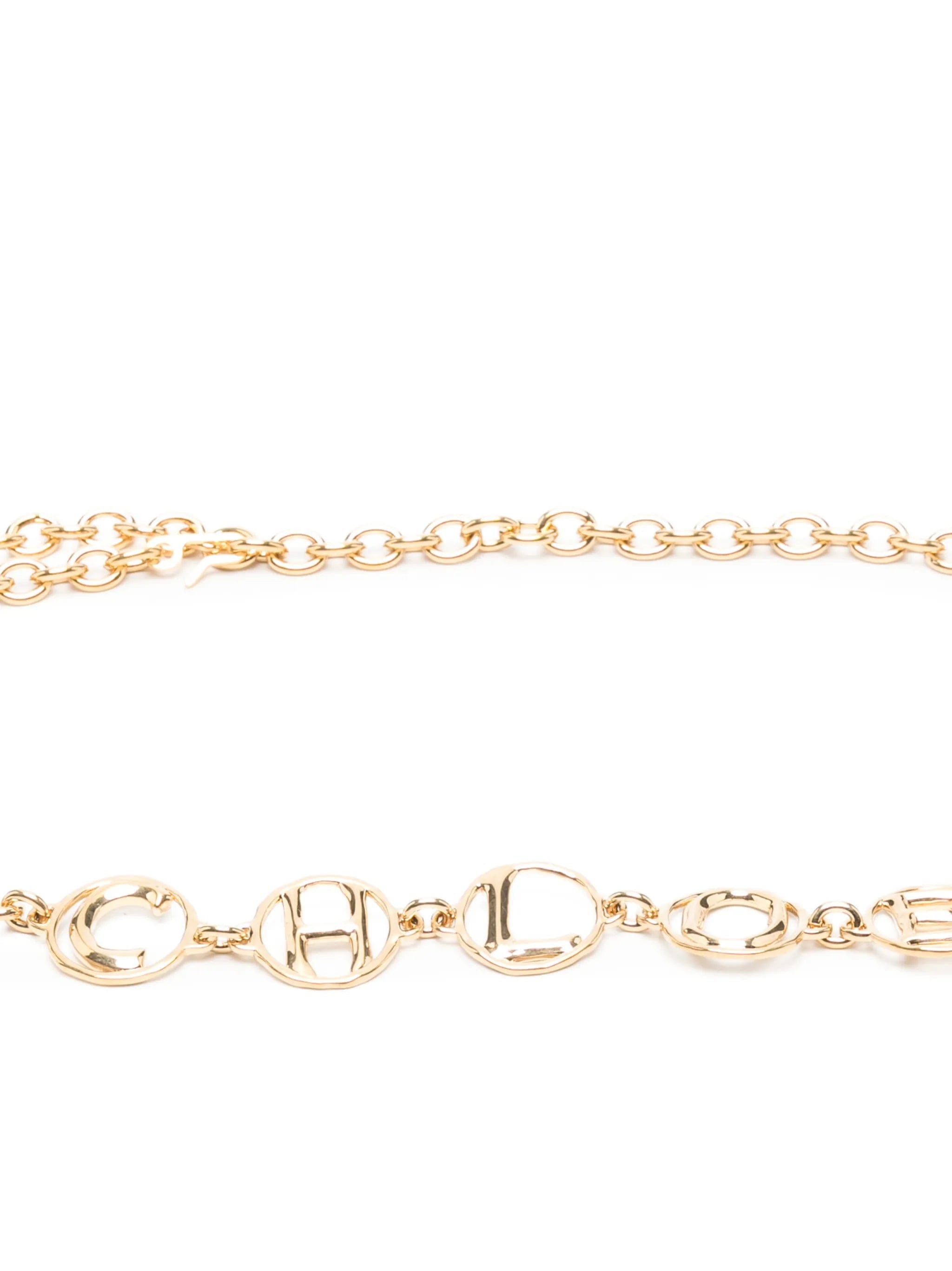 Chloé Script chain belt