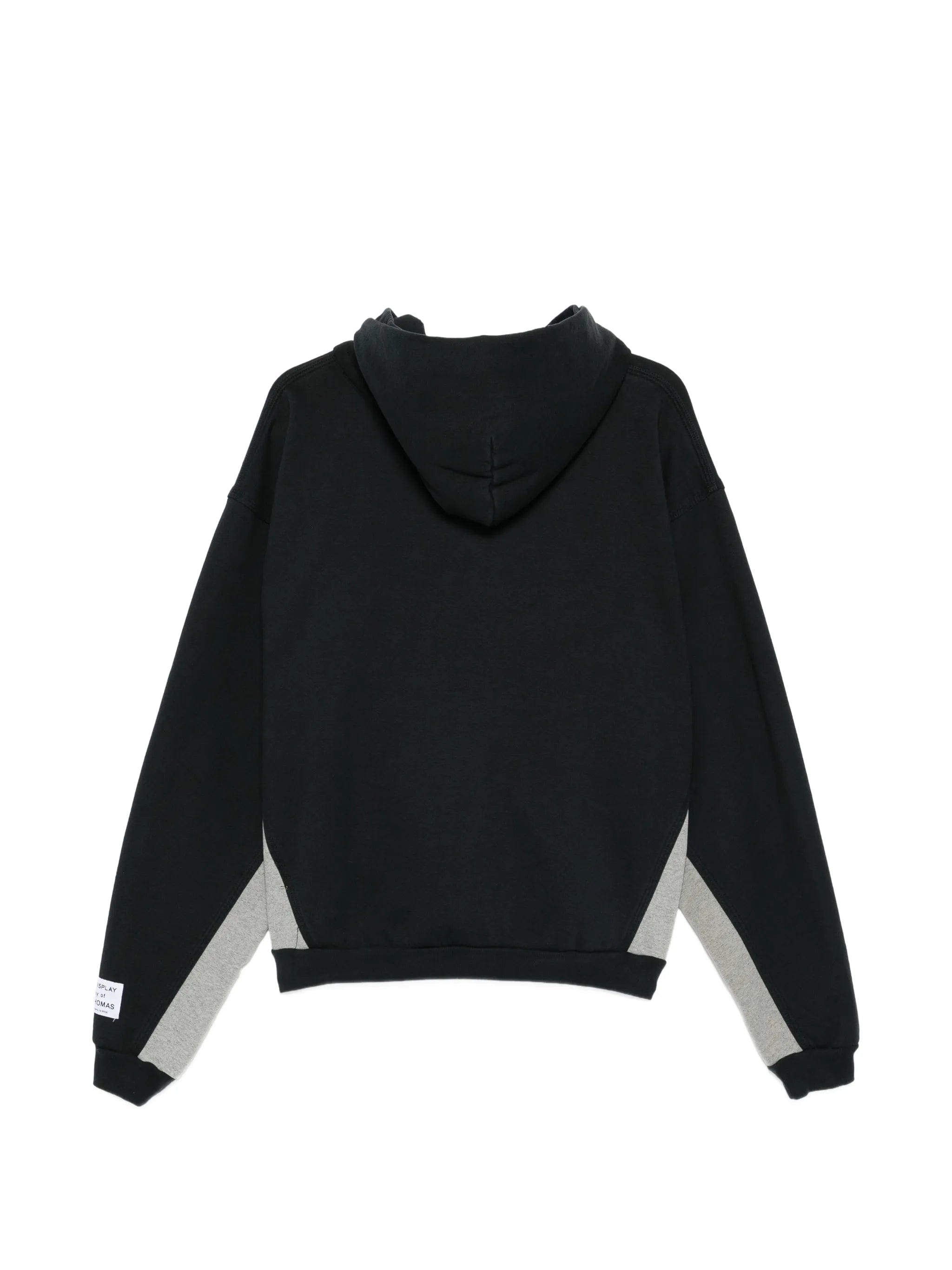 Gallery DEPT. contrast - panel zip hoodie