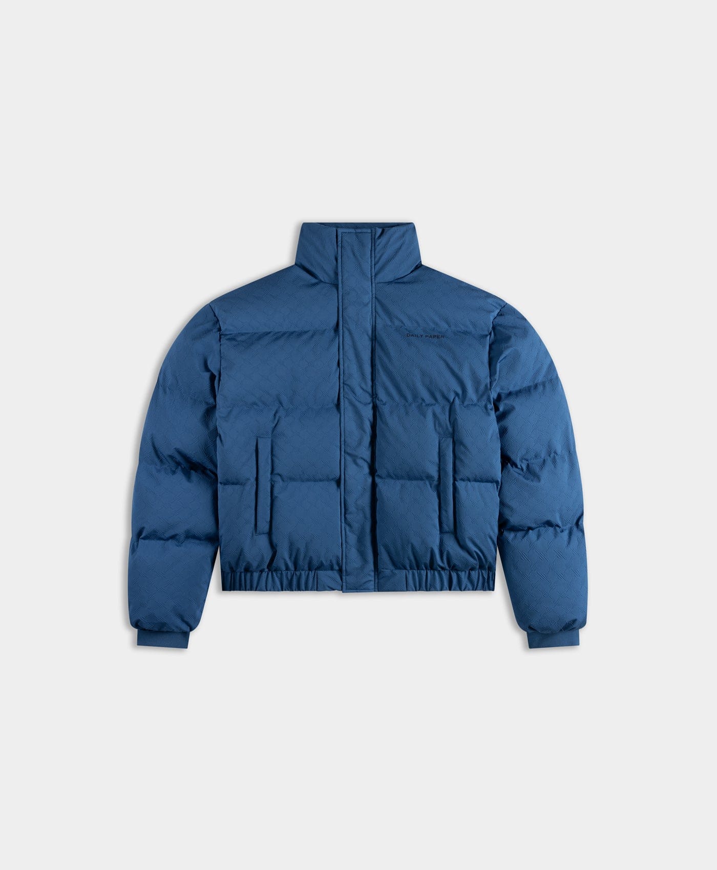 Monogram Riviera Blue Renako Monogram Puffer Jacket
