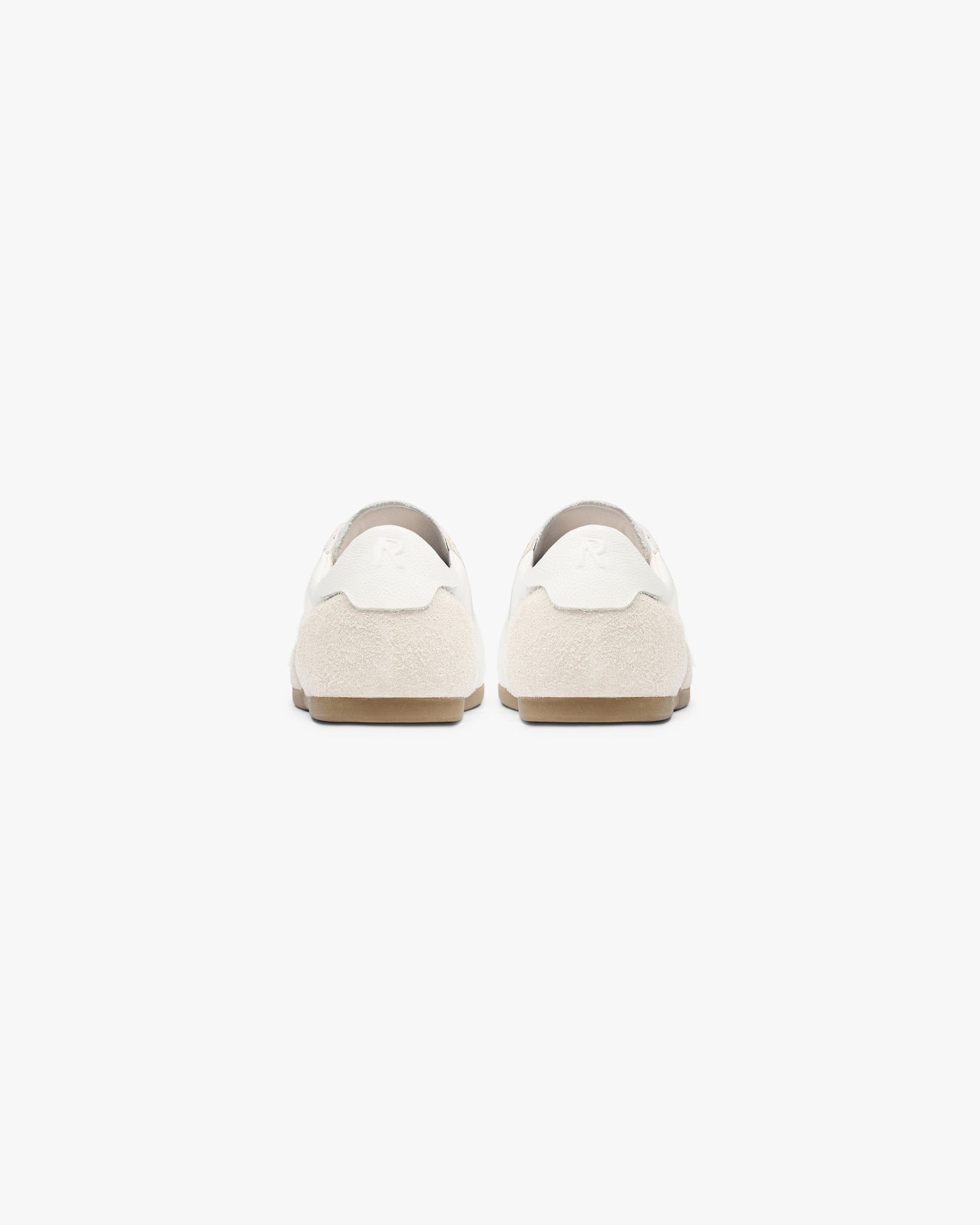 SS26 Low - Pro Leather Suede - Flat White Grey