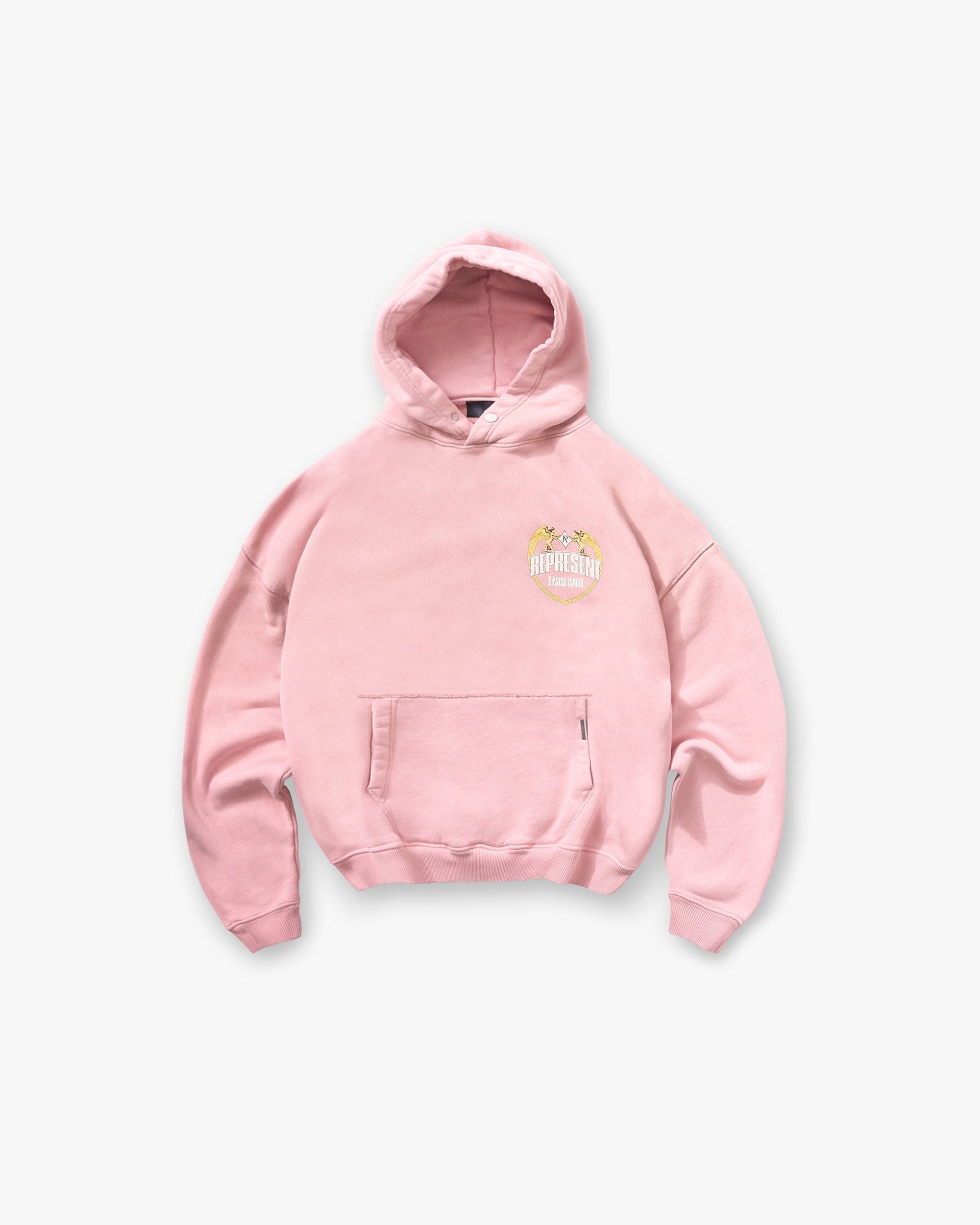 FW25 Represent Angel Border Hoodie - Quartz