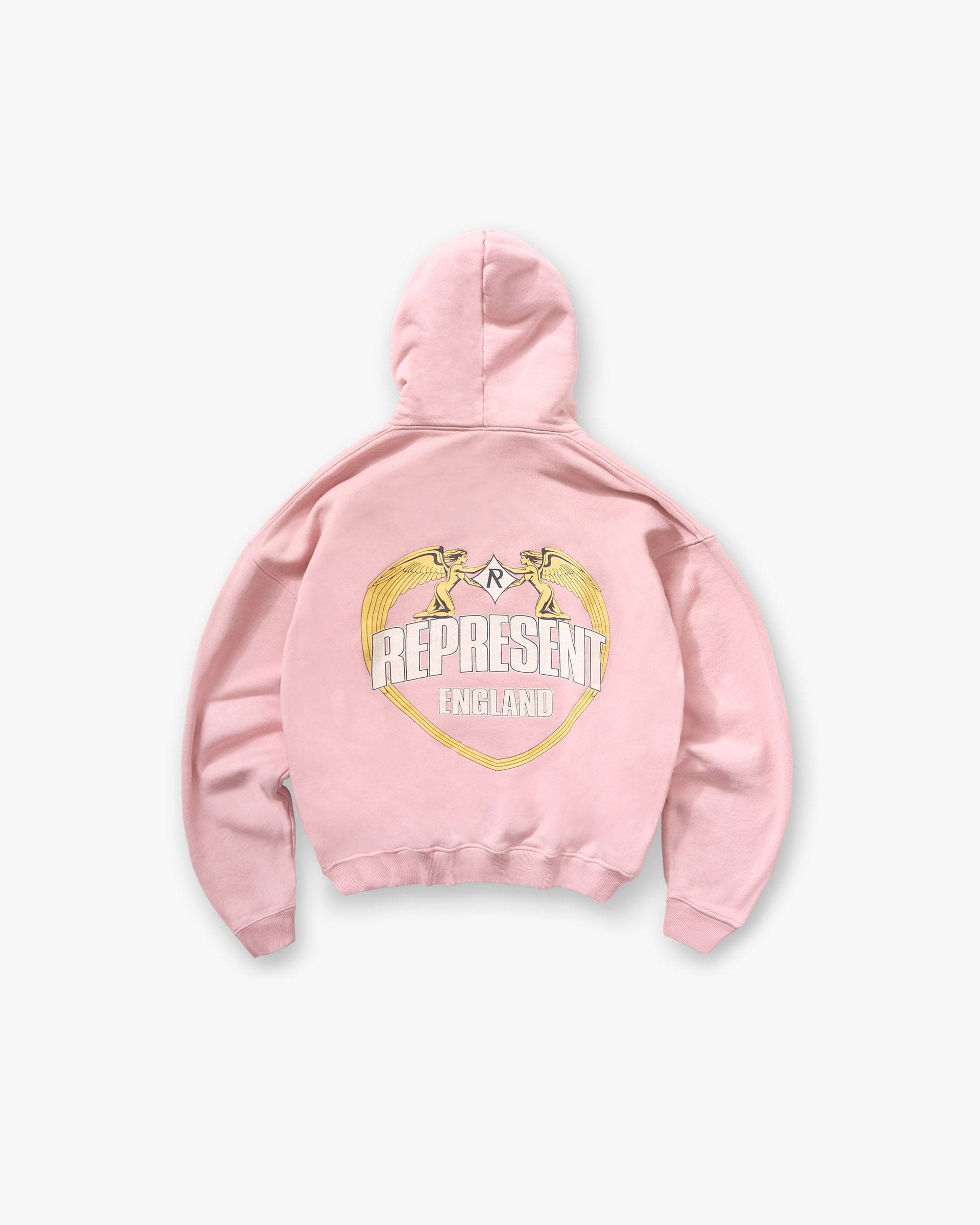 FW25 Represent Angel Border Hoodie - Quartz
