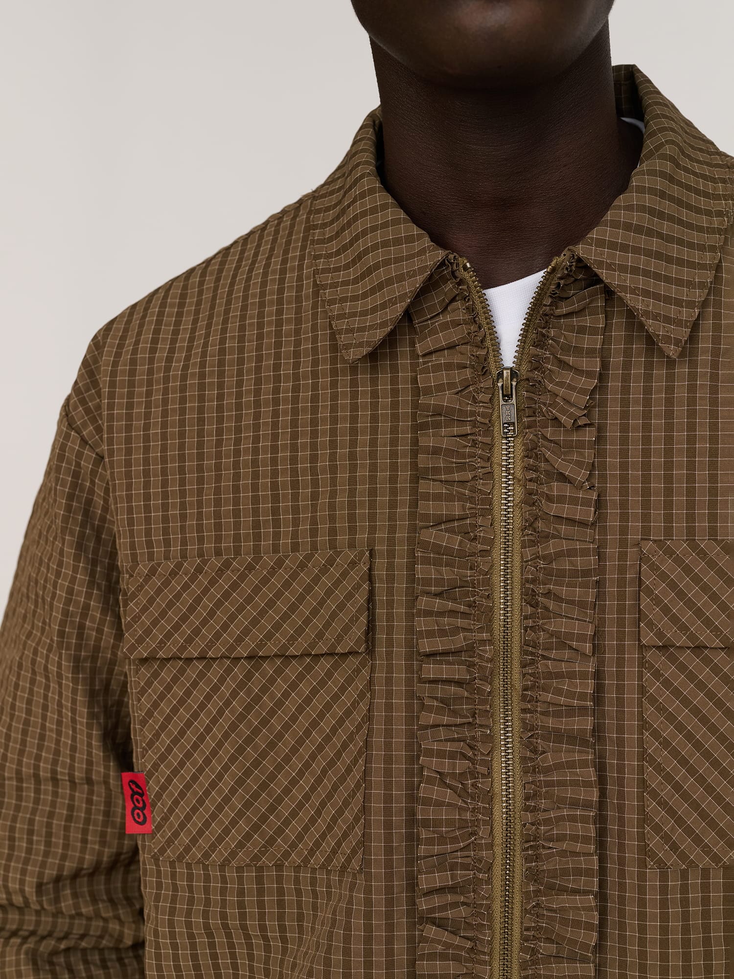 Lazy Oaf Zip Up Frill Track Jacket