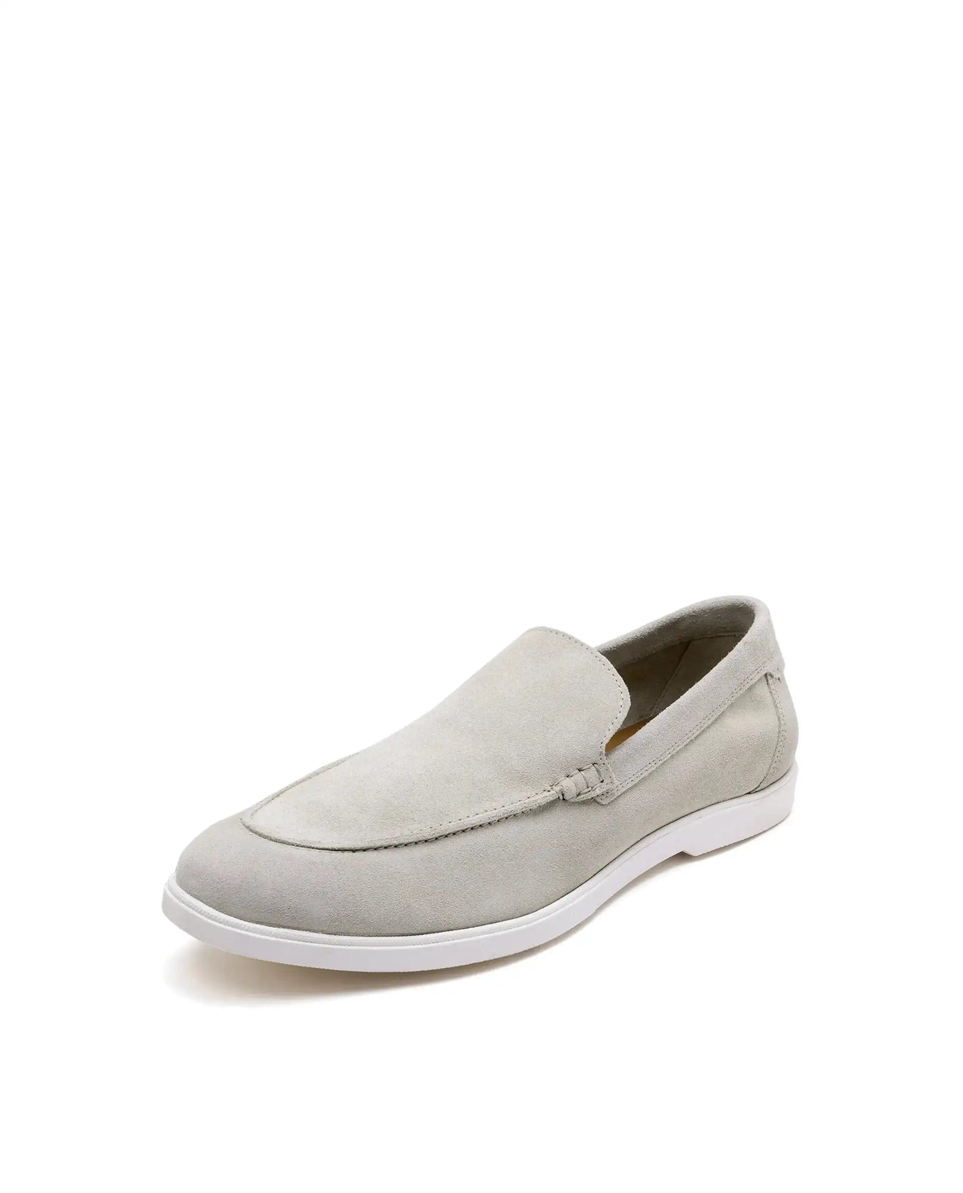 RAREZ Rare Rabbit Men Velour Sand Suede Leather Slip - On Closure Loafer