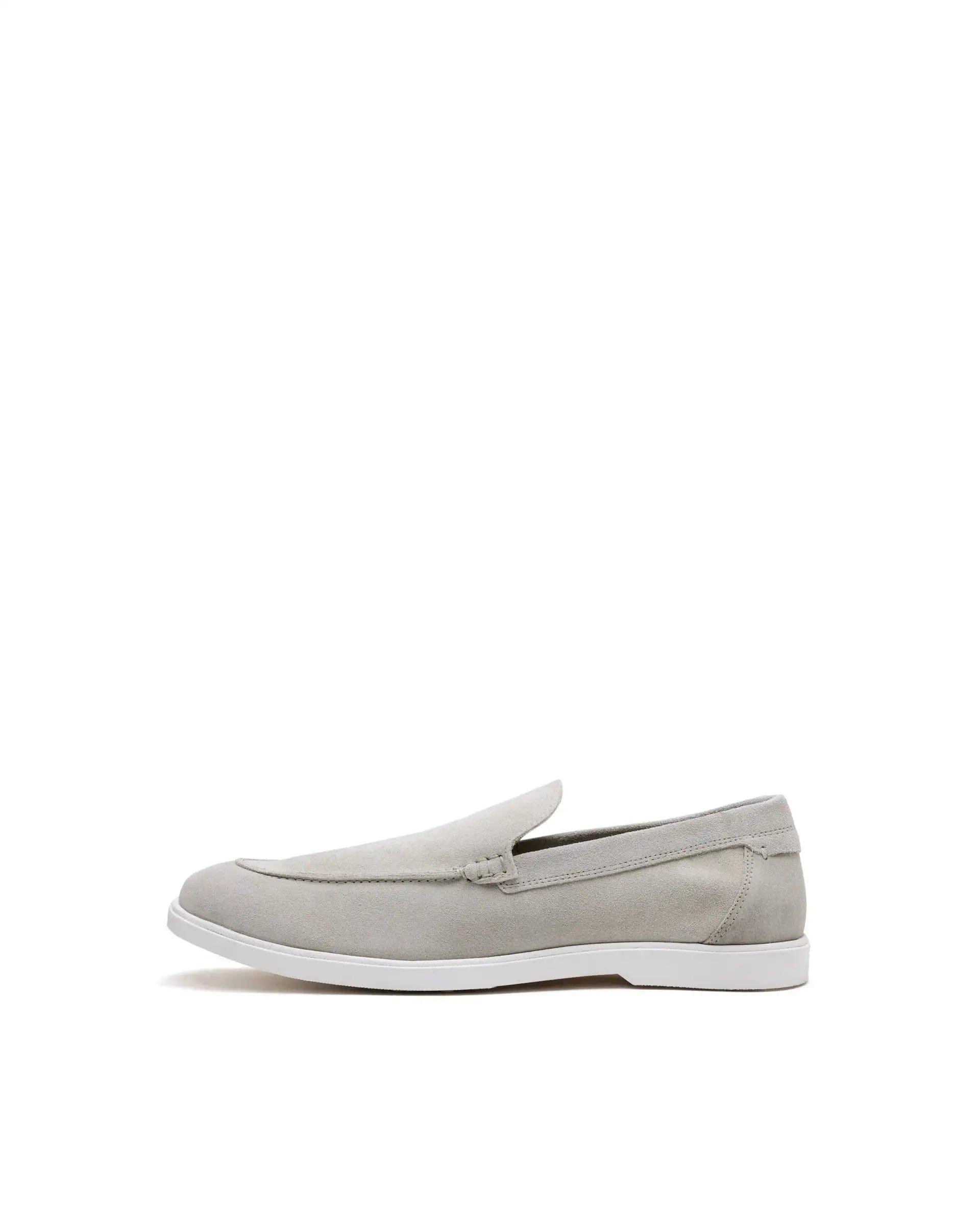 RAREZ Rare Rabbit Men Velour Sand Suede Leather Slip - On Closure Loafer