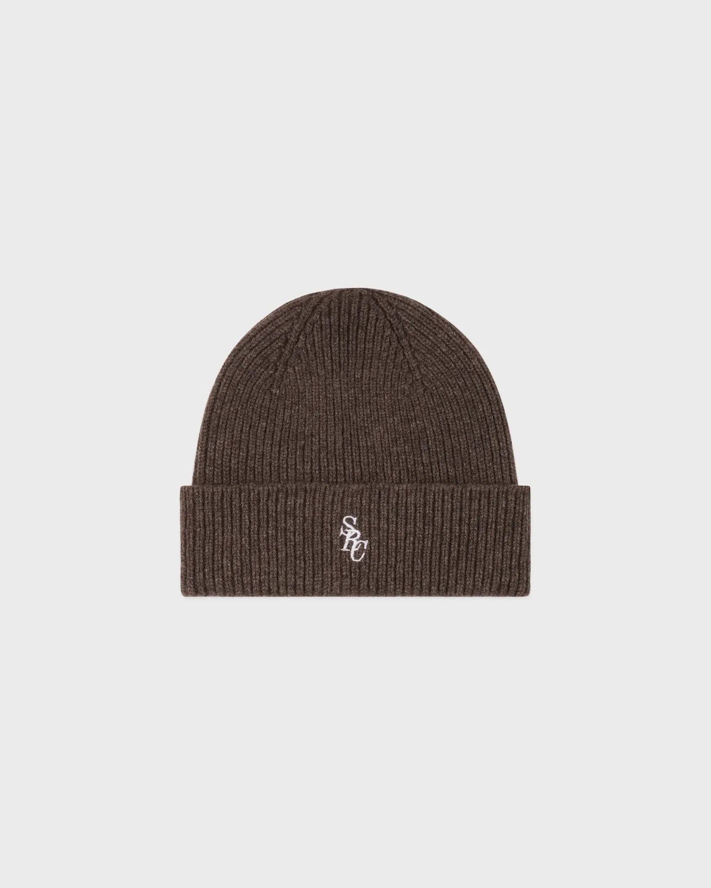 Sporty & Rich SRC Cashmere Beanie in Brown