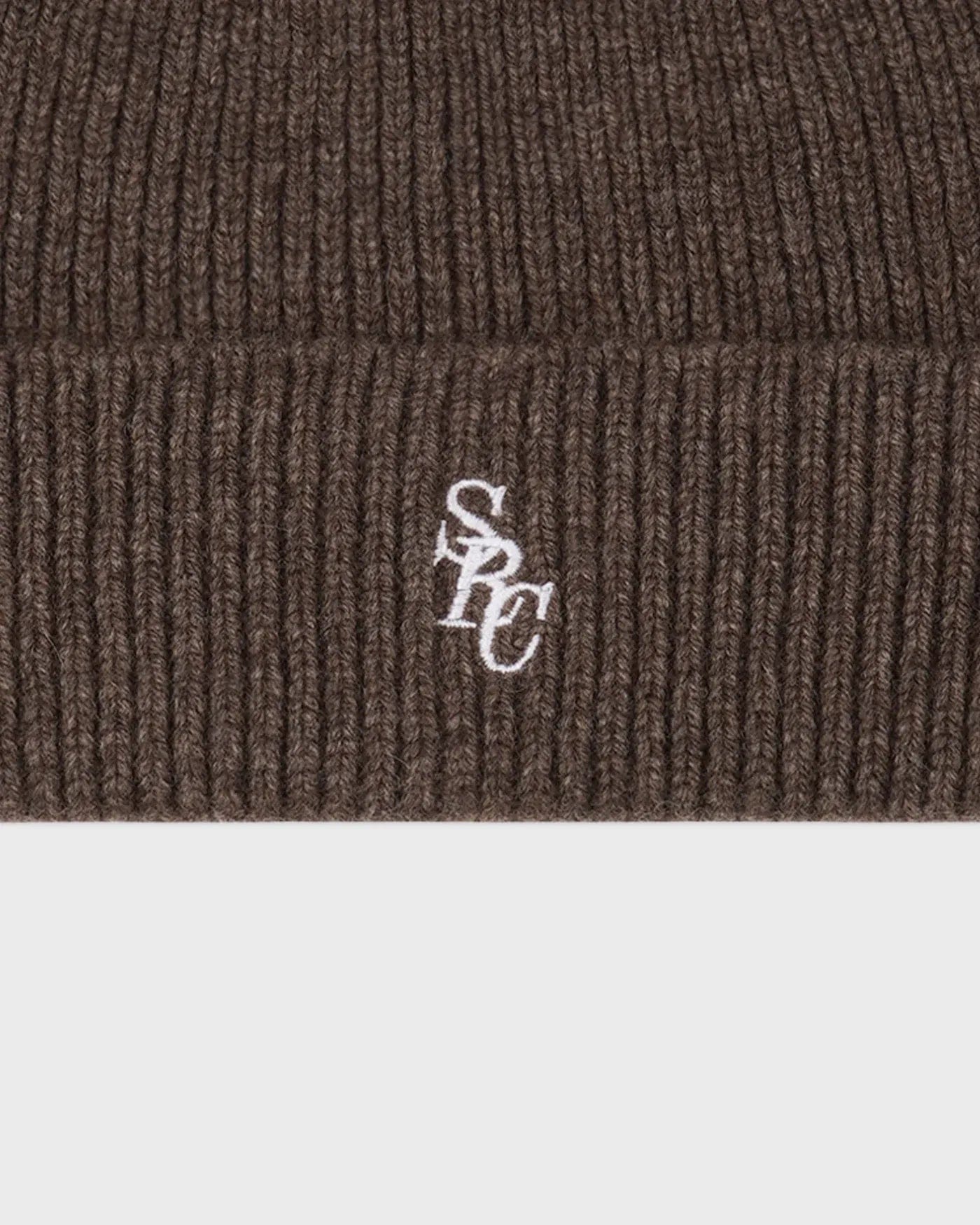 Sporty & Rich SRC Cashmere Beanie in Brown