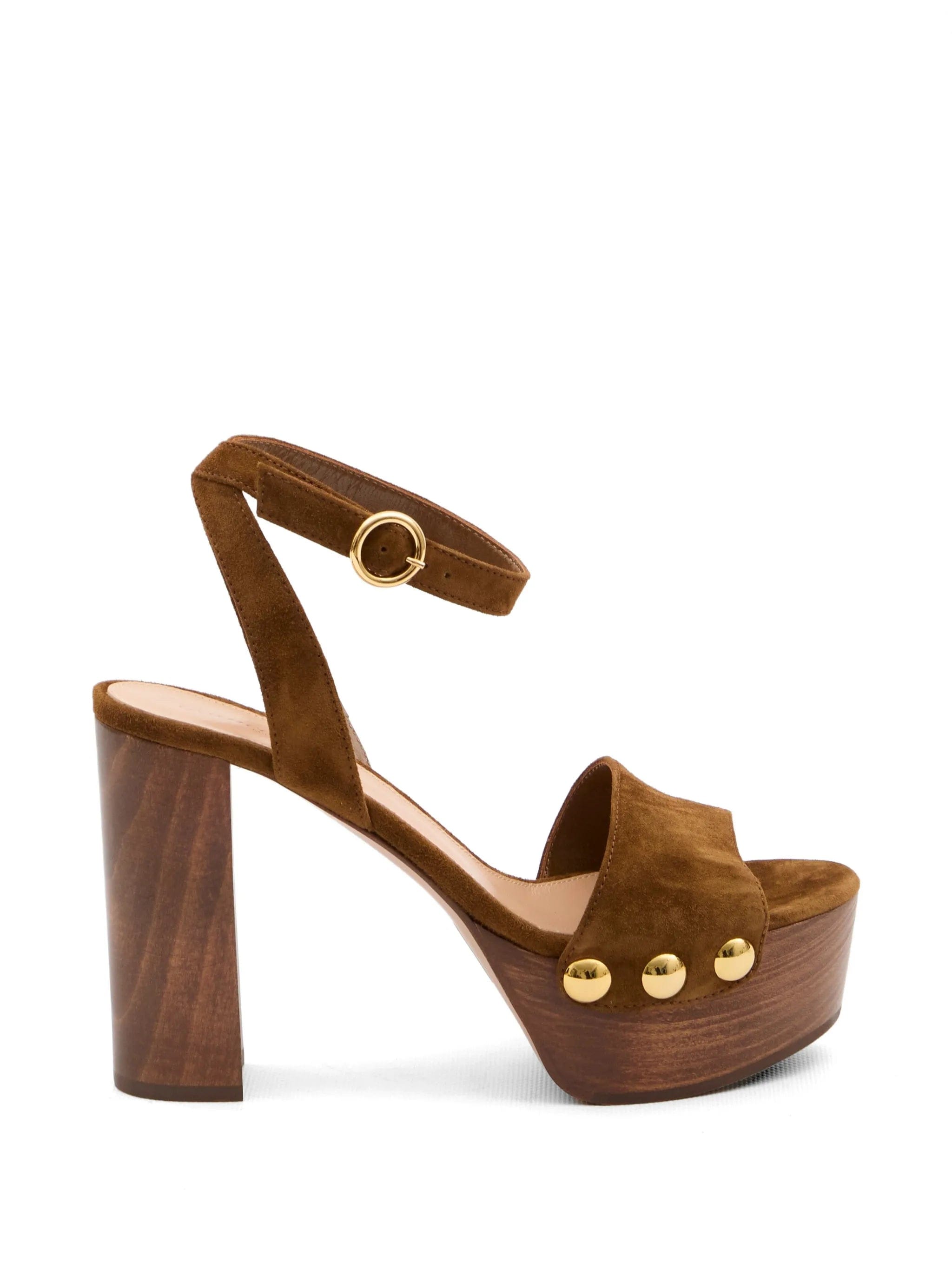 Gianvito Rossi Ardèa metallic studded sandals