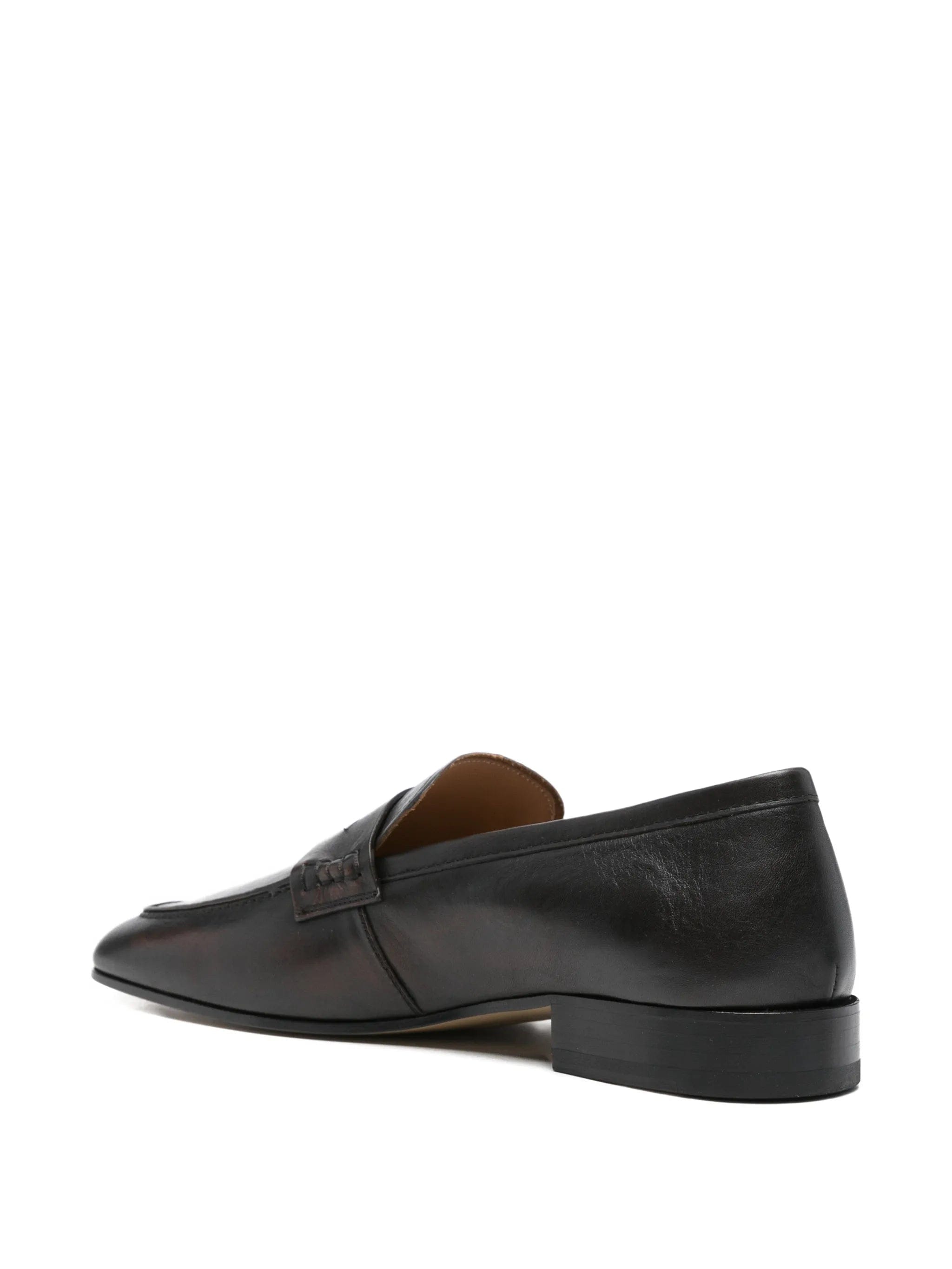 Dries Van Noten soft back leather loafers
