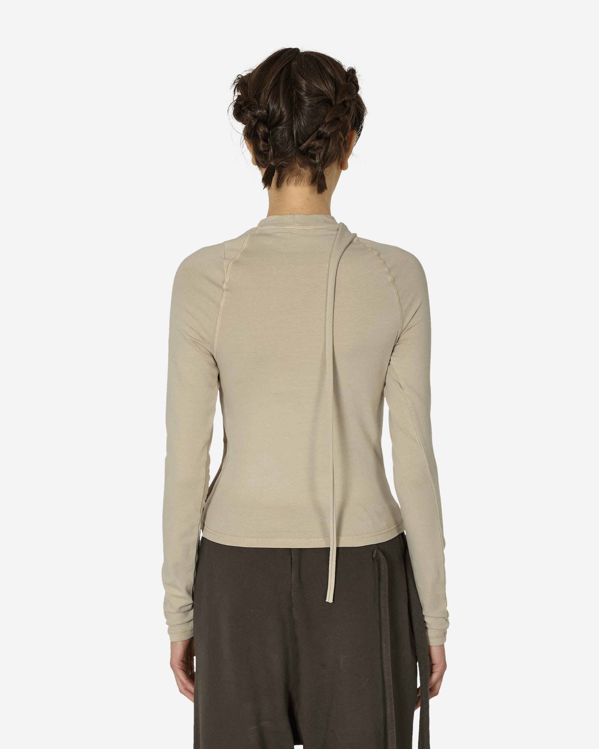 Ottolinger Deconstructed Fitted Longsleeve Top Sand