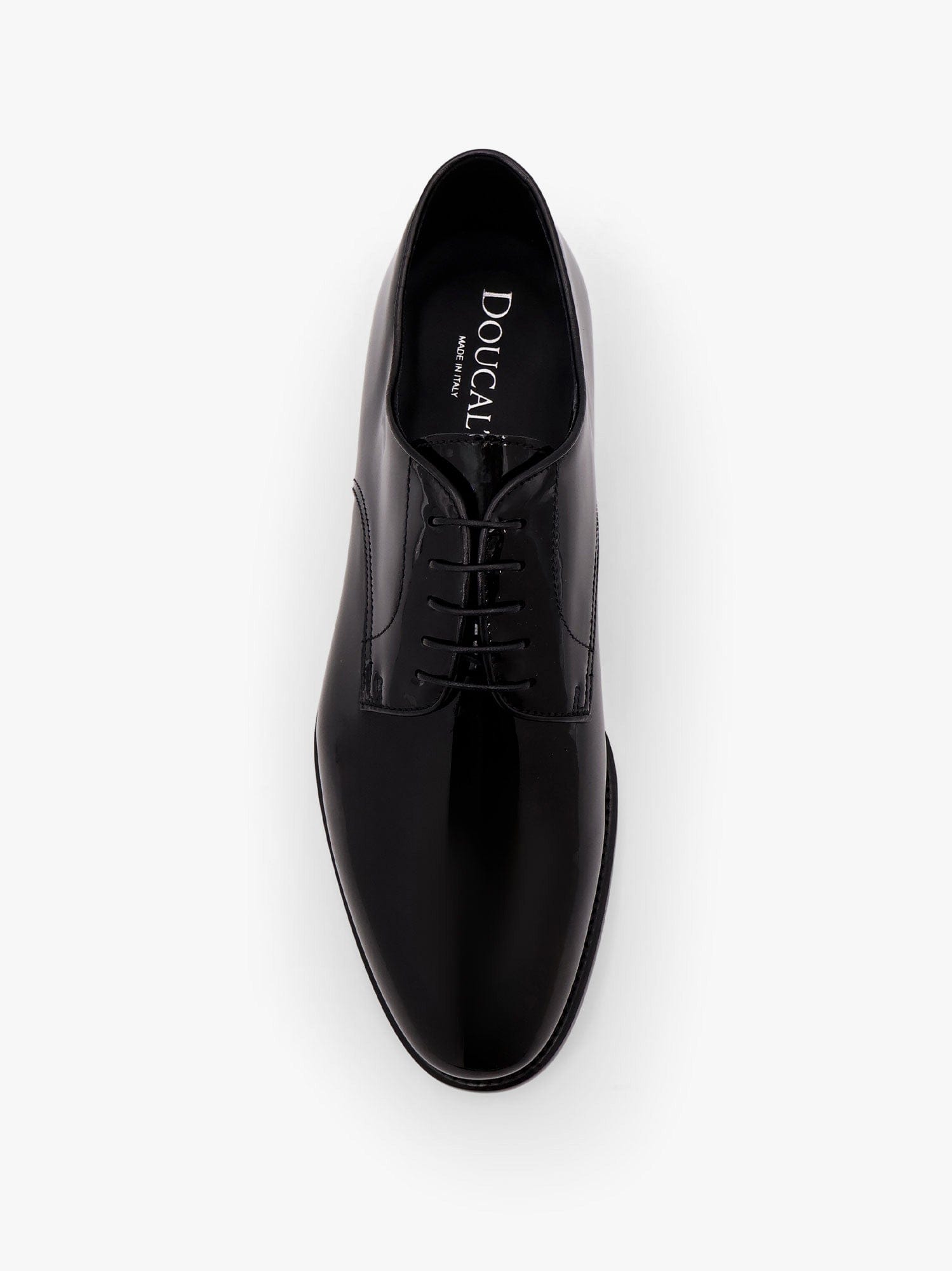 Doucal's Lace - up patent leather shoe